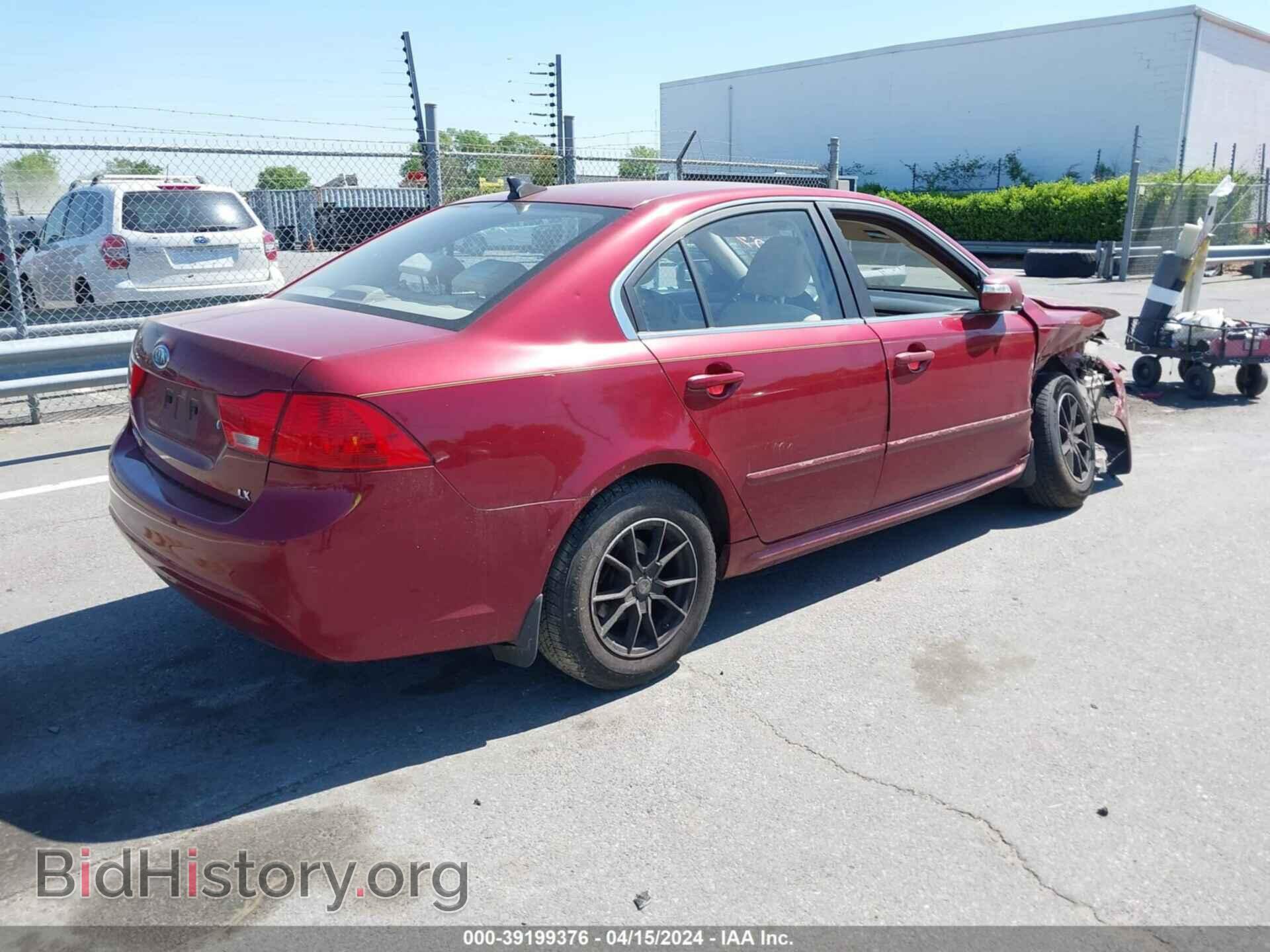 2009 KIA OPTIMA - VIN: KNAGE228795347403 - Фото 4