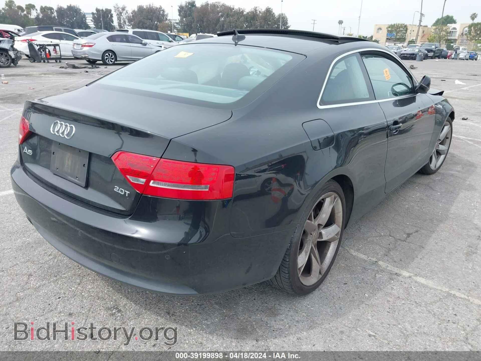 2011 AUDI A5 - VIN: WAULFAFR5BA013313 - Фото 4