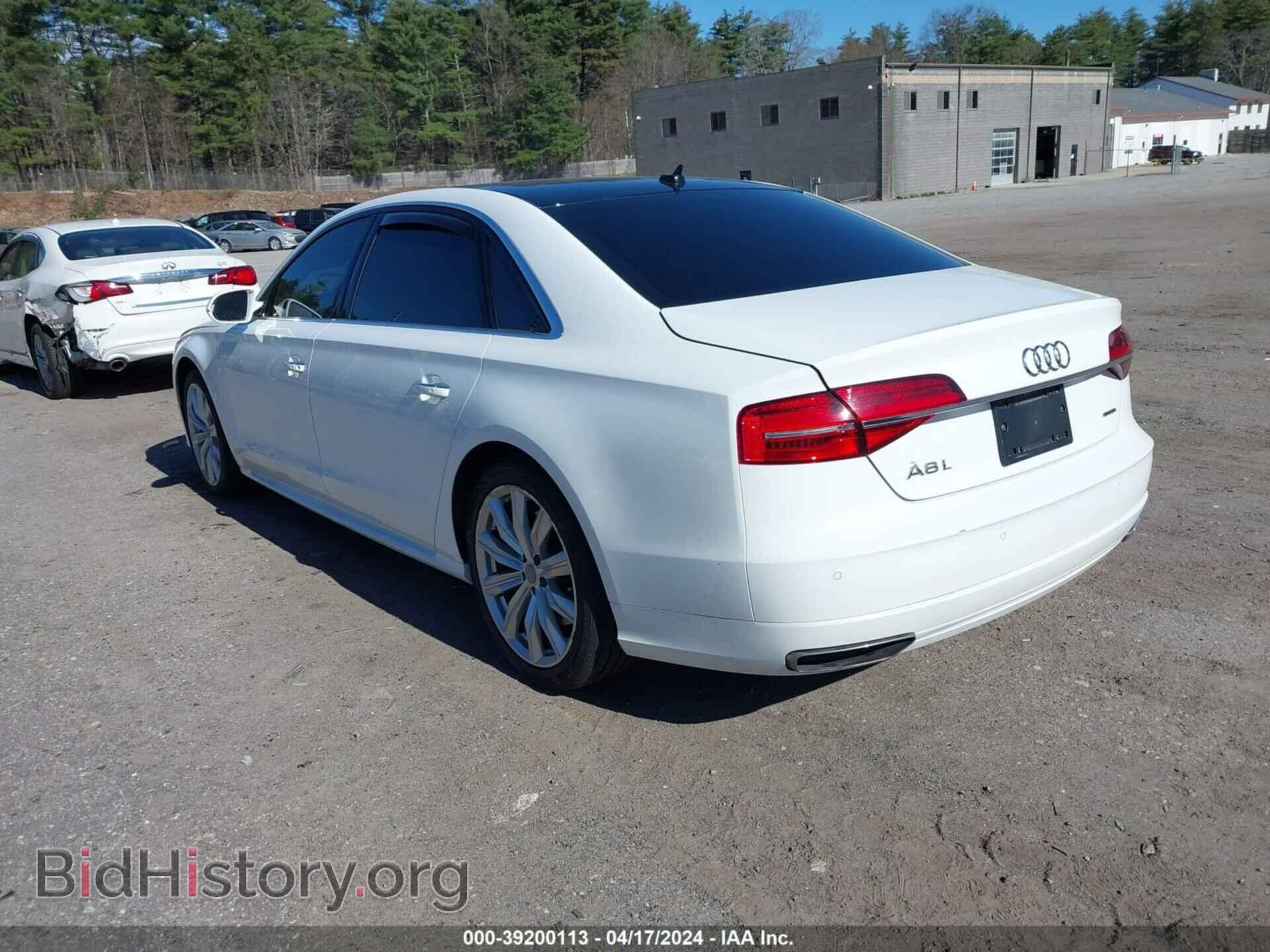 2017 AUDI A8 L - VIN: WAU44AFD6HN012042 - Фото 3
