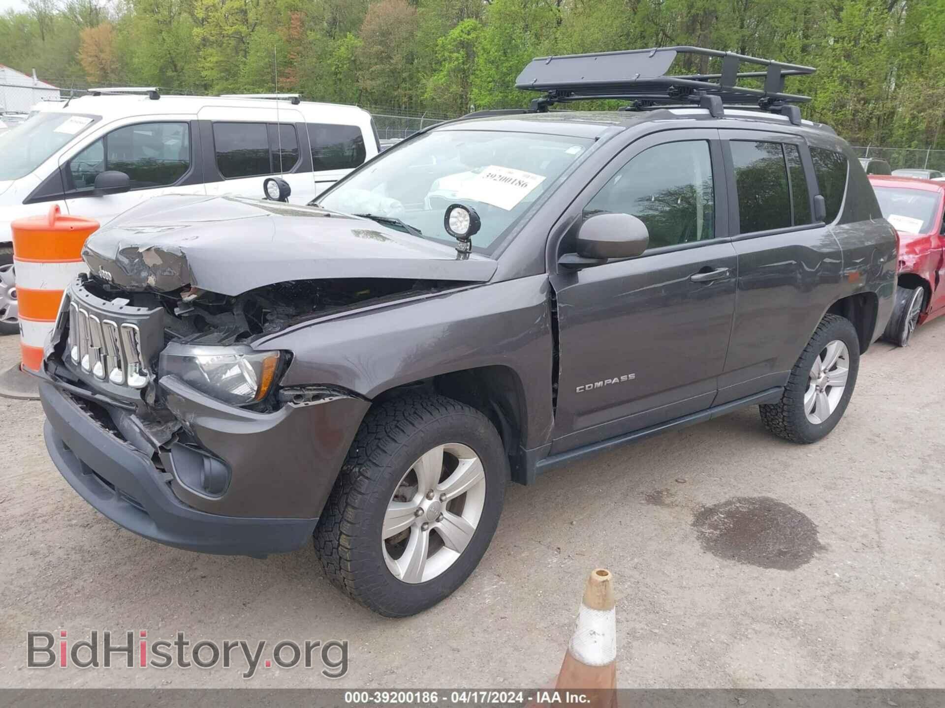 2016 JEEP COMPASS - VIN: 1C4NJDEB8GD558573 - Фото 2
