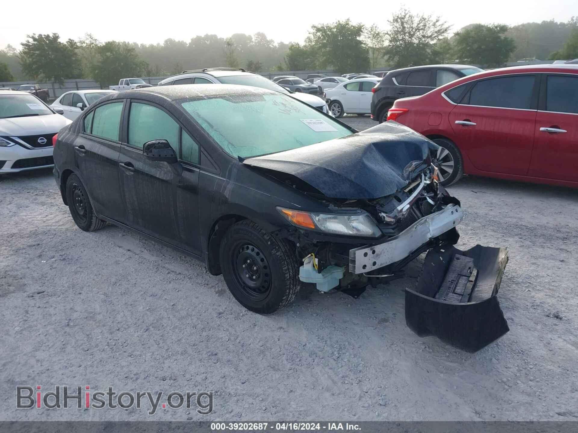 Photo 19XFB2F50CE014639 - HONDA CIVIC 2012
