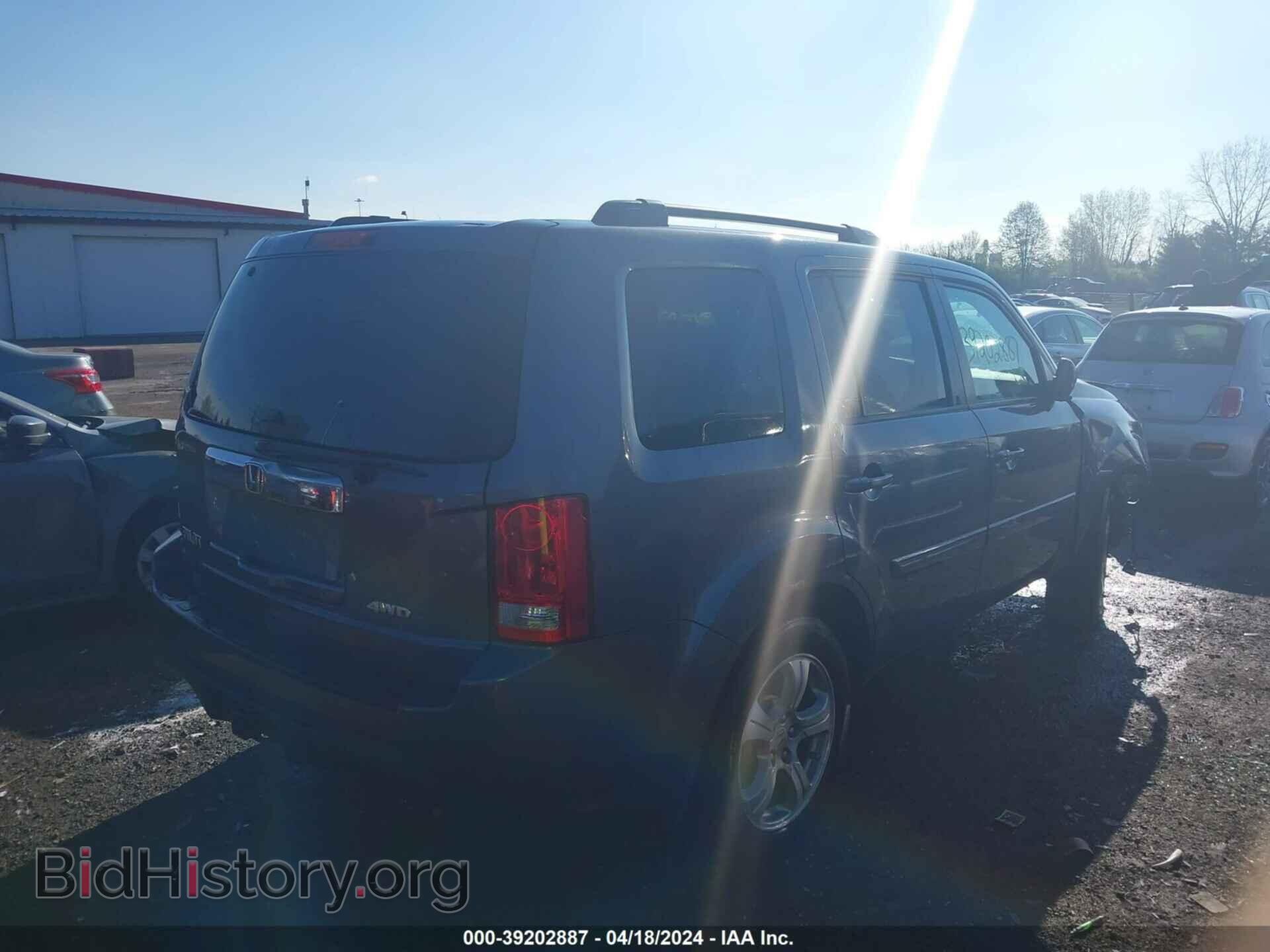 2015 HONDA PILOT - VIN: 5FNYF4H49FB076200 - Фото 4
