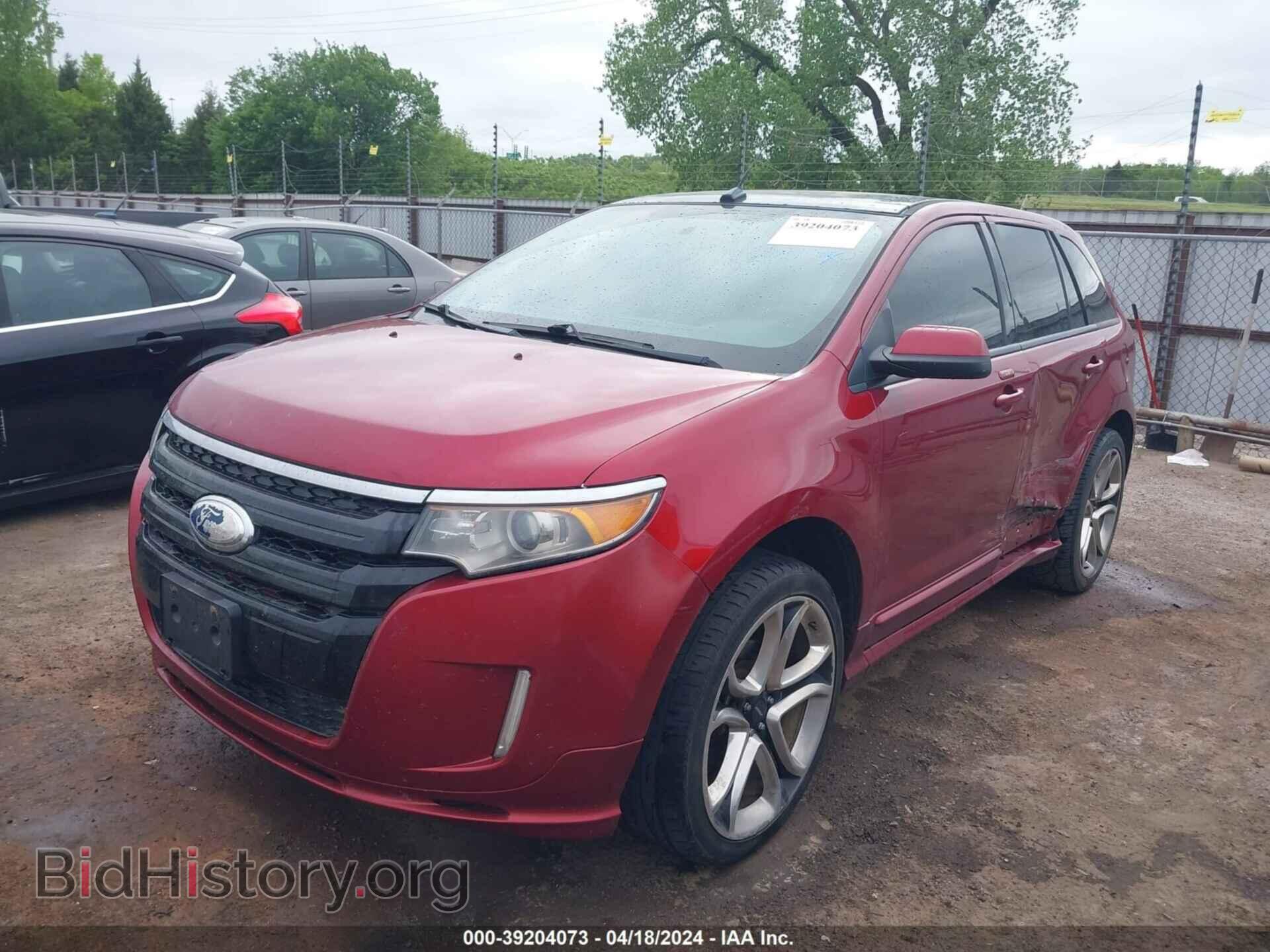 2013 FORD EDGE - VIN: 2FMDK3AK0DBA90506 - Фото 2