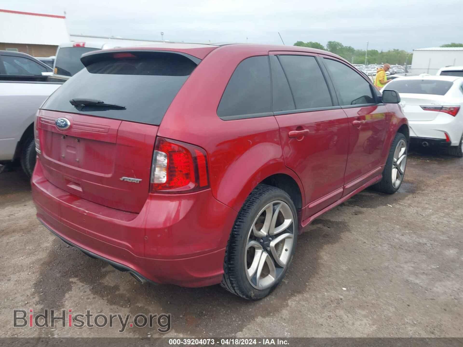 2013 FORD EDGE - VIN: 2FMDK3AK0DBA90506 - Фото 4