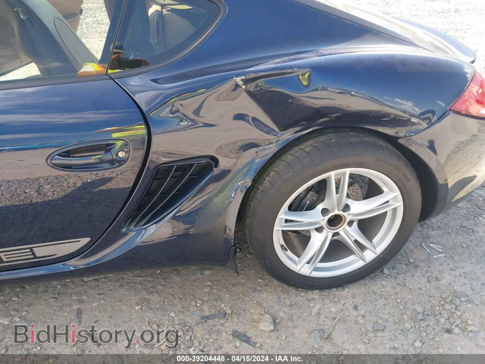 2012 PORSCHE CAYMAN - VIN: WP0AA2A84CS760104 - Фото 6