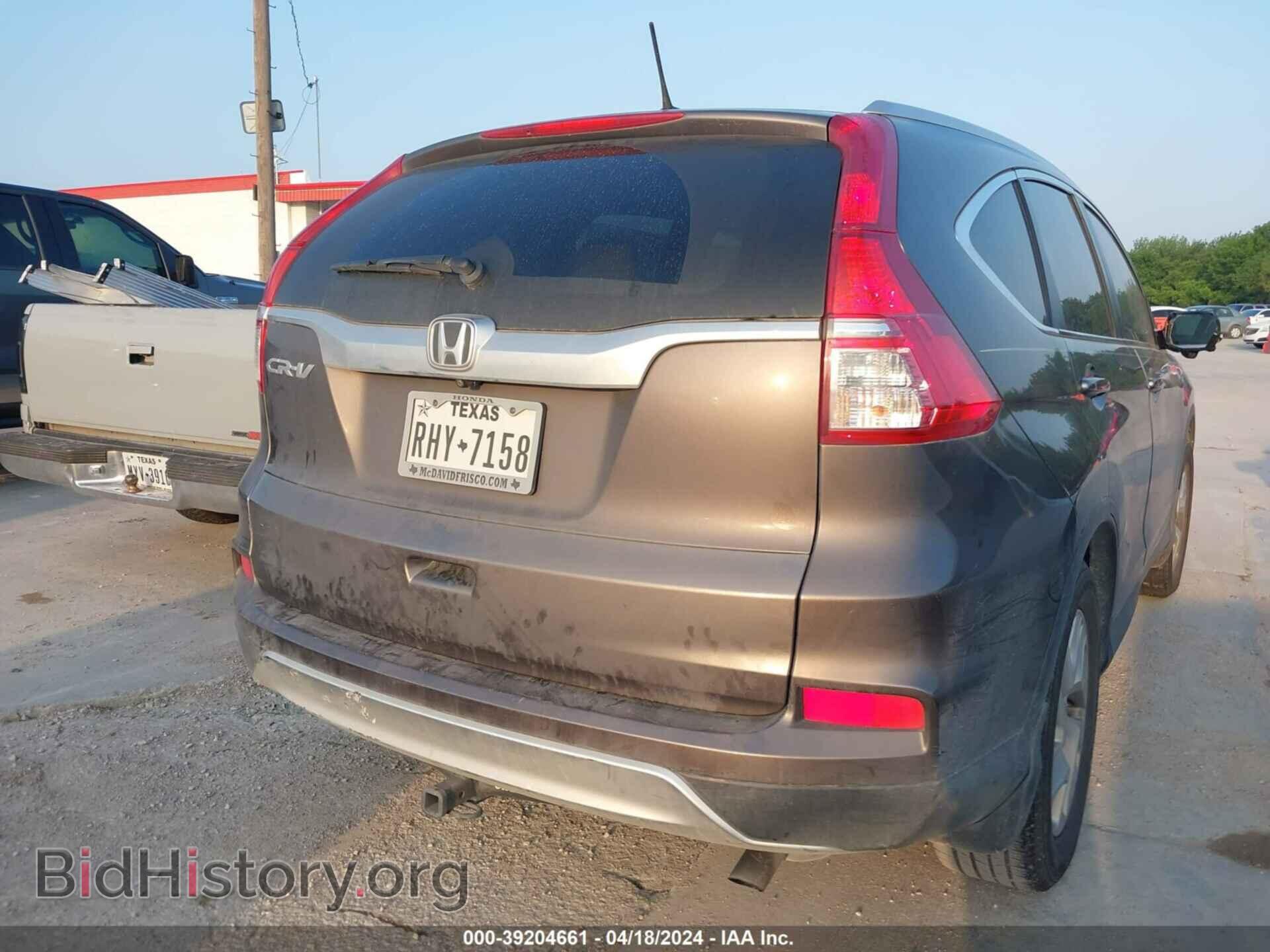 2016 HONDA CR-V - VIN: 2HKRM3H74GH528894 - Фото 4