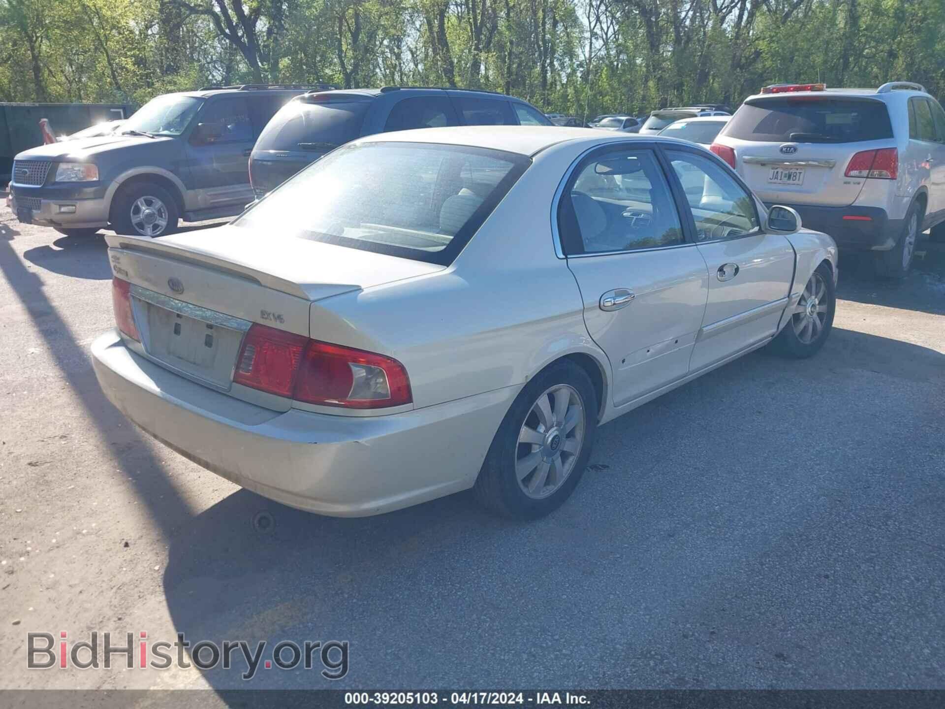 2006 KIA OPTIMA - VIN: KNAGD128365436099 - Фото 4