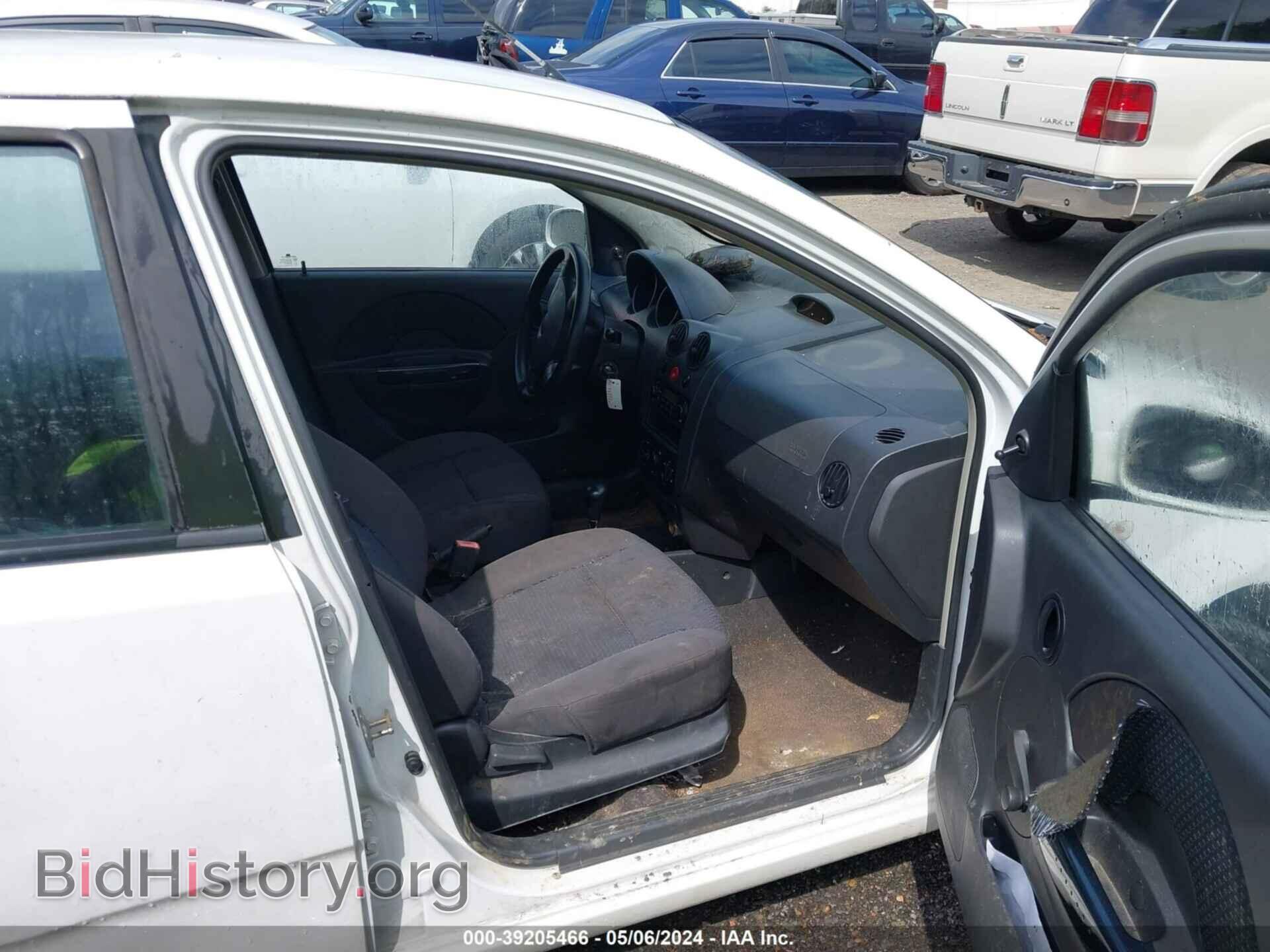 2006 CHEVROLET AVEO - VIN: KL1TD56696B682388 - Фото 5