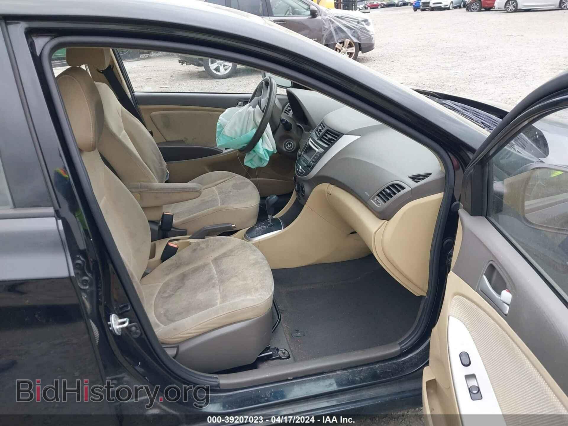 2014 HYUNDAI ACCENT - VIN: KMHCT4AE7EU739979 - Фото 5