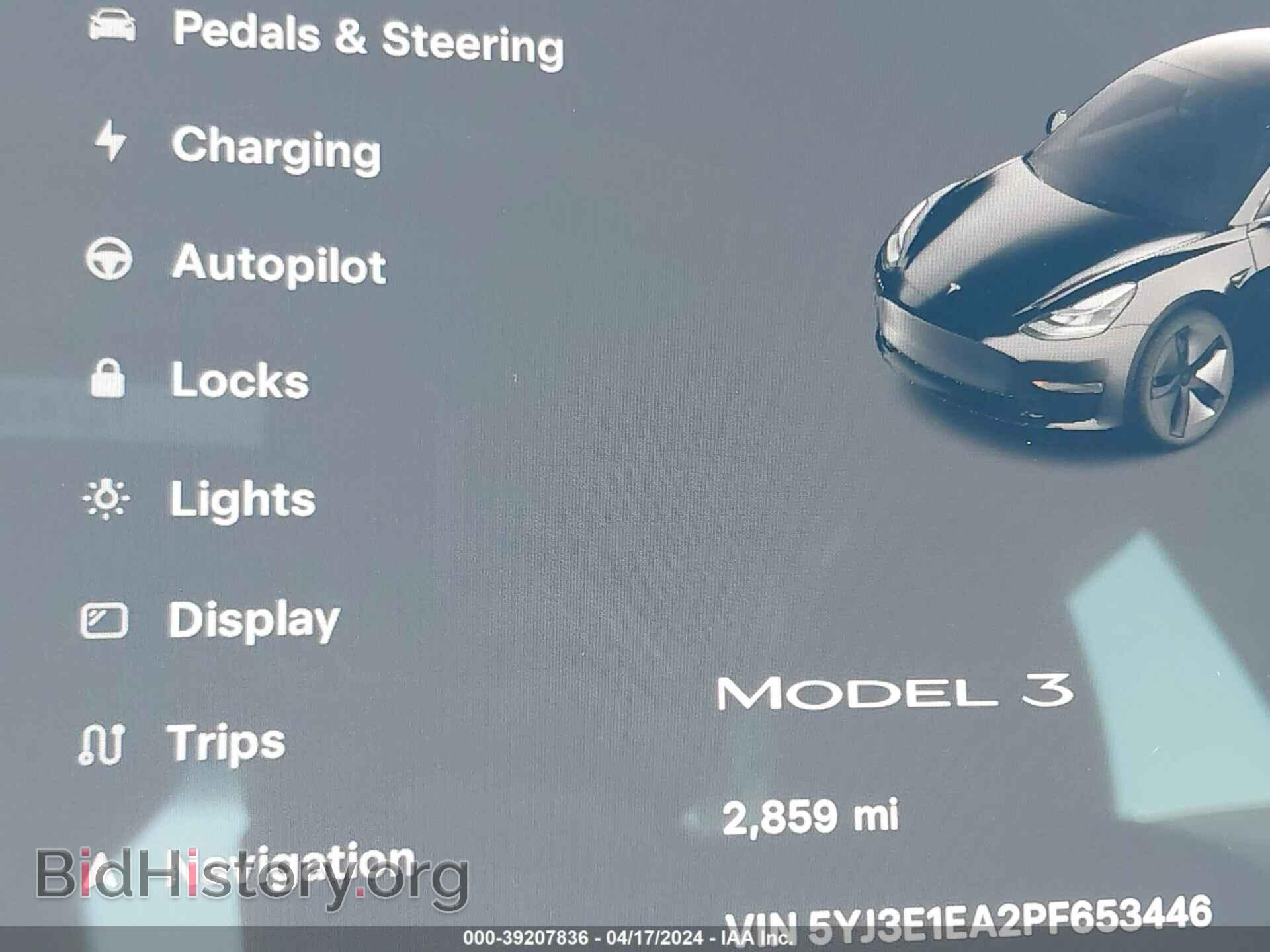2023 TESLA MODEL 3 - VIN: 5YJ3E1EA2PF653446 - Фото 7