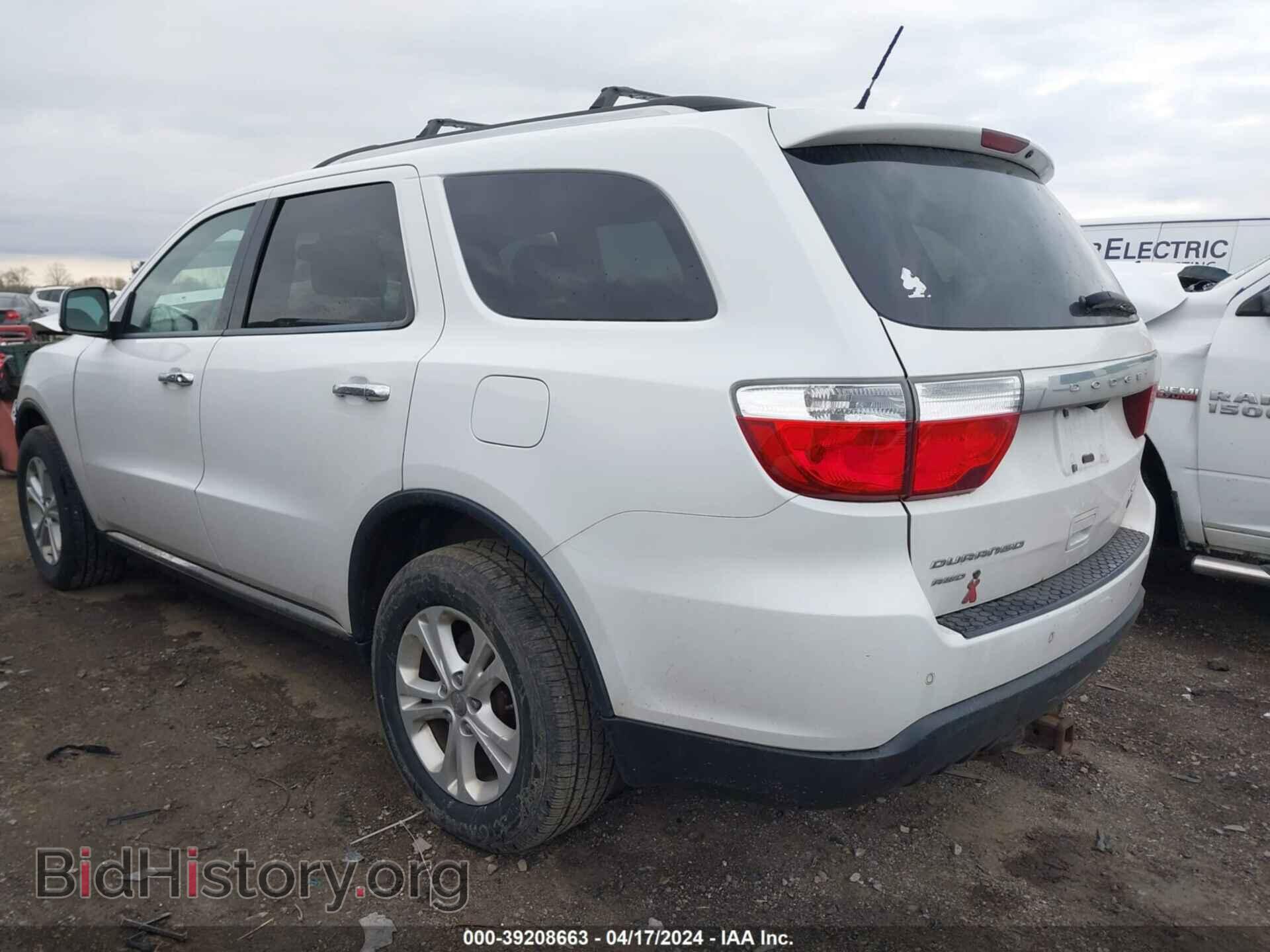 2013 DODGE DURANGO - VIN: 1C4RDJDG3DC691991 - Фото 3