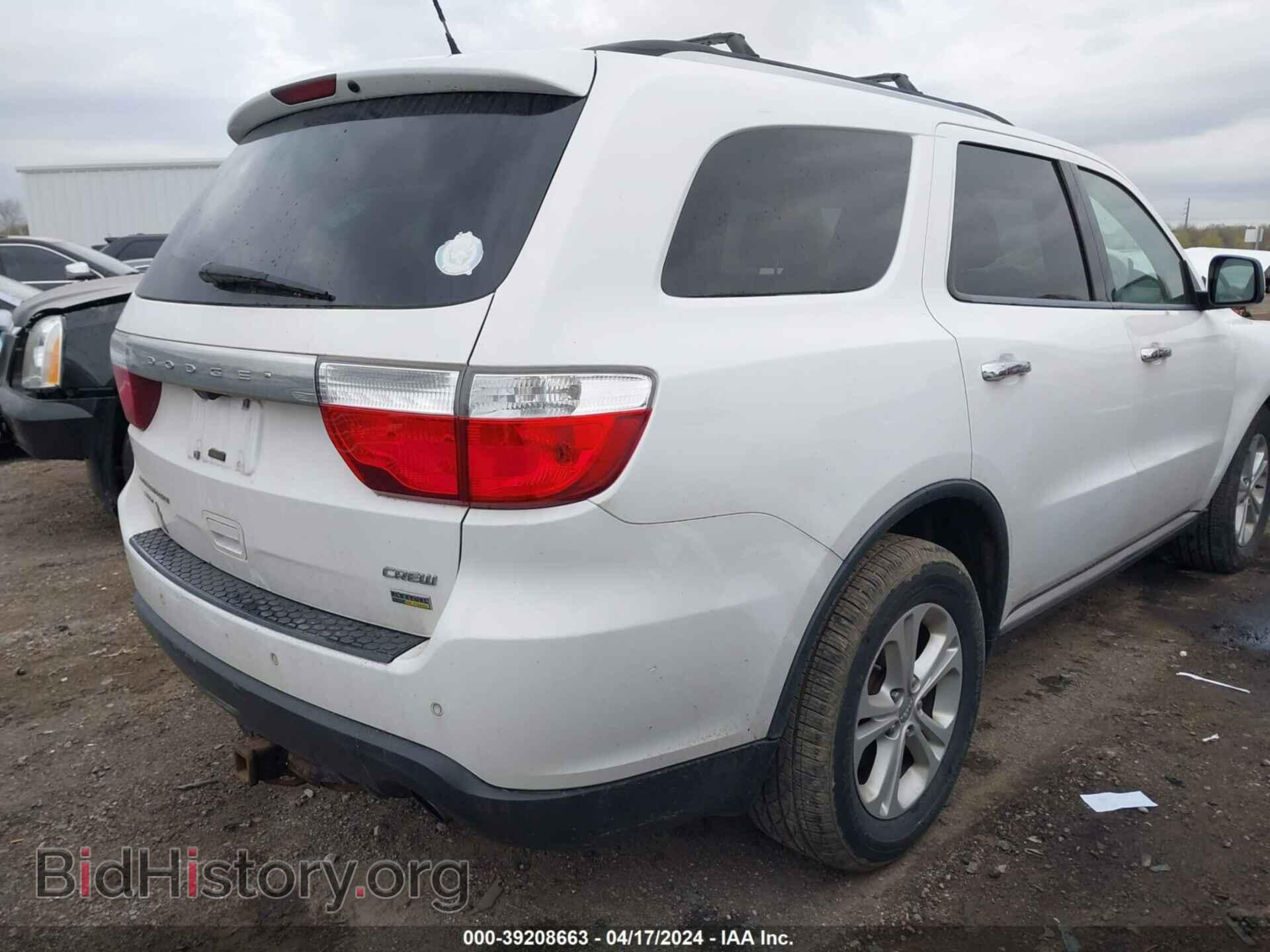2013 DODGE DURANGO - VIN: 1C4RDJDG3DC691991 - Фото 4