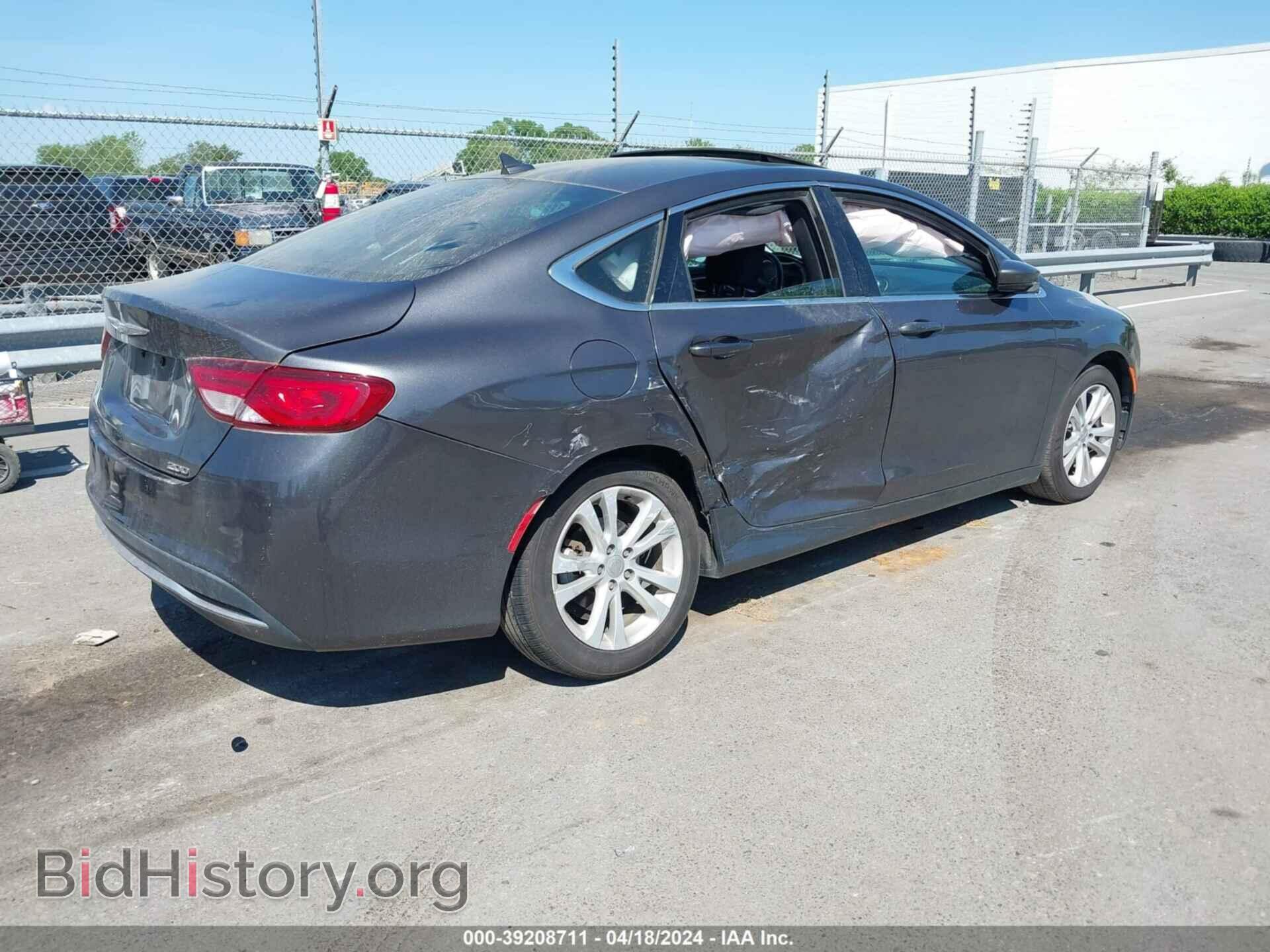 2016 CHRYSLER 200 - VIN: 1C3CCCAB9GN167917 - Фото 4