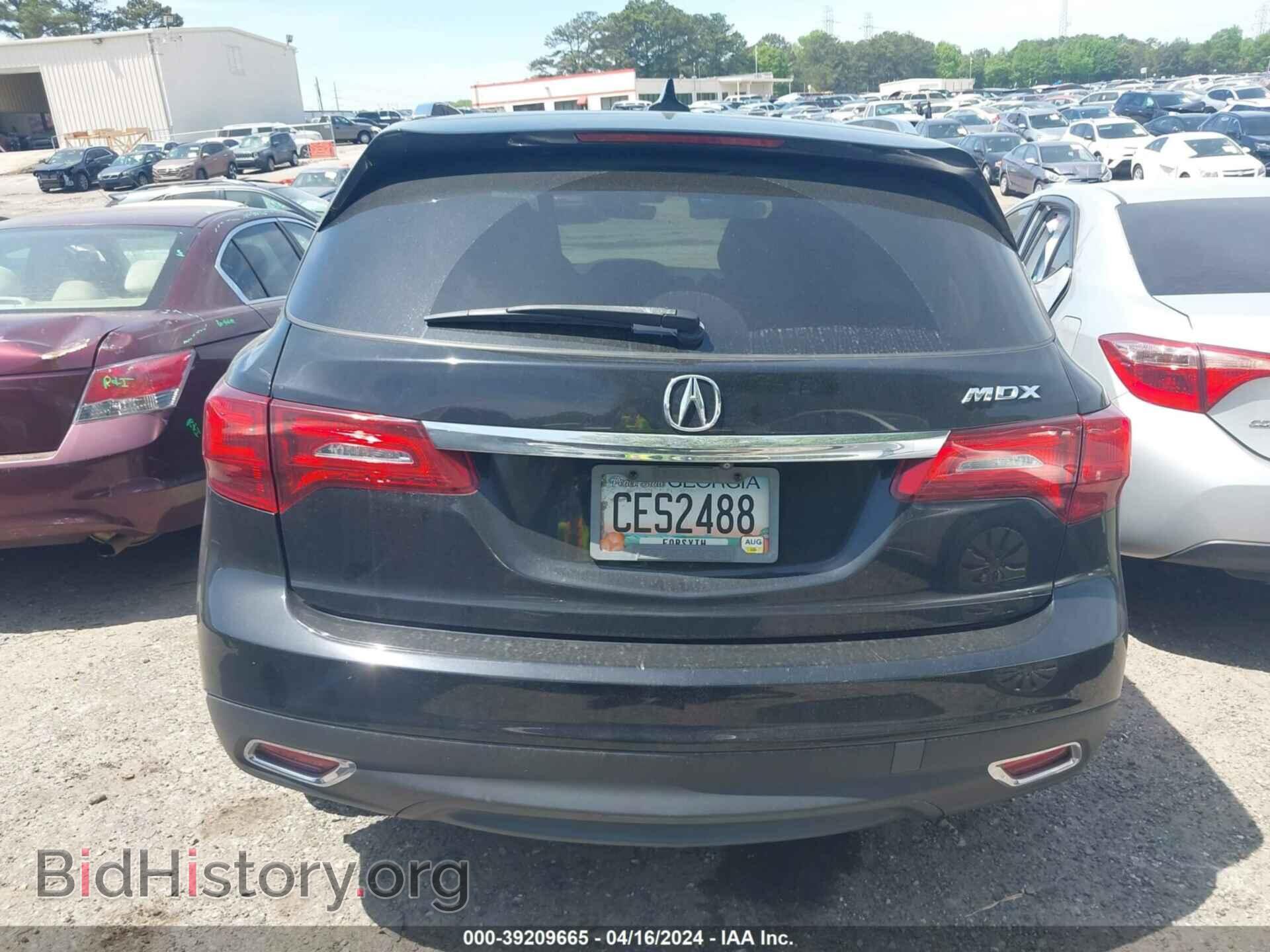 2016 ACURA MDX - VIN: 5FRYD3H43GB016056 - Фото 16