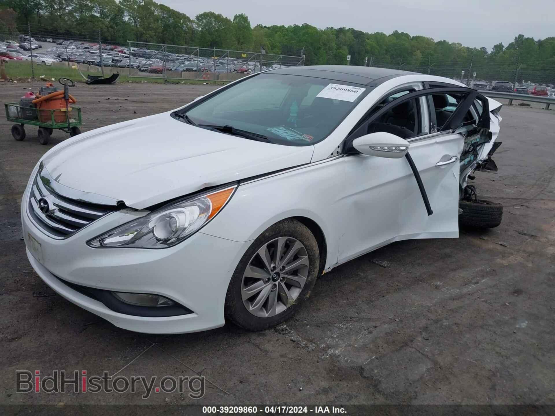 2014 HYUNDAI SONATA - VIN: 5NPEC4AC0EH939320 - Фото 2