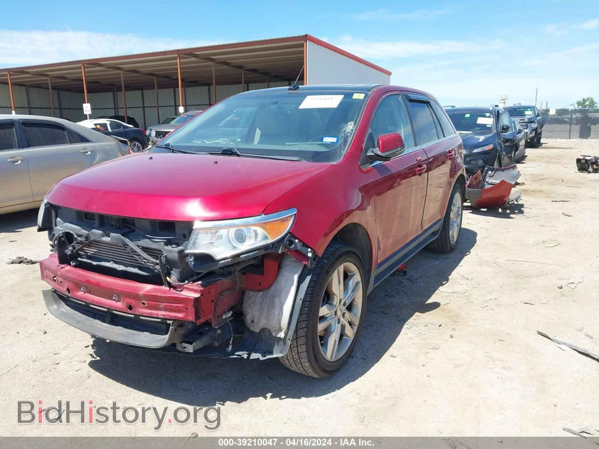 2013 FORD EDGE - VIN: 2FMDK3K99DBA51912 - Фото 2