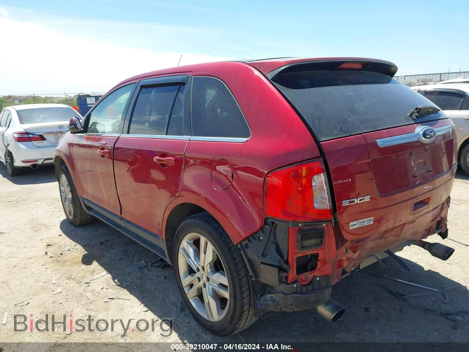 2013 FORD EDGE - VIN: 2FMDK3K99DBA51912 - Фото 3