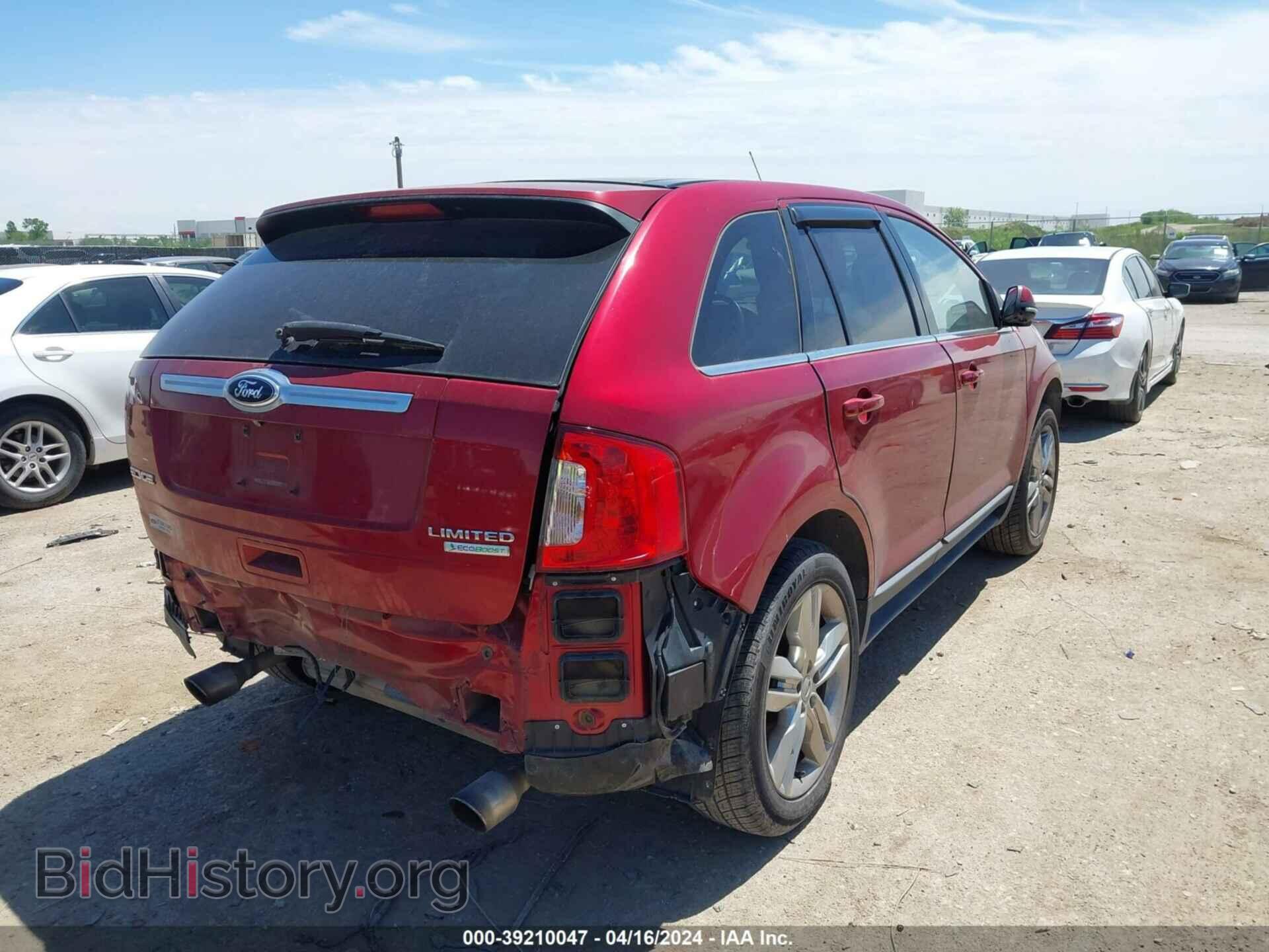 2013 FORD EDGE - VIN: 2FMDK3K99DBA51912 - Фото 4