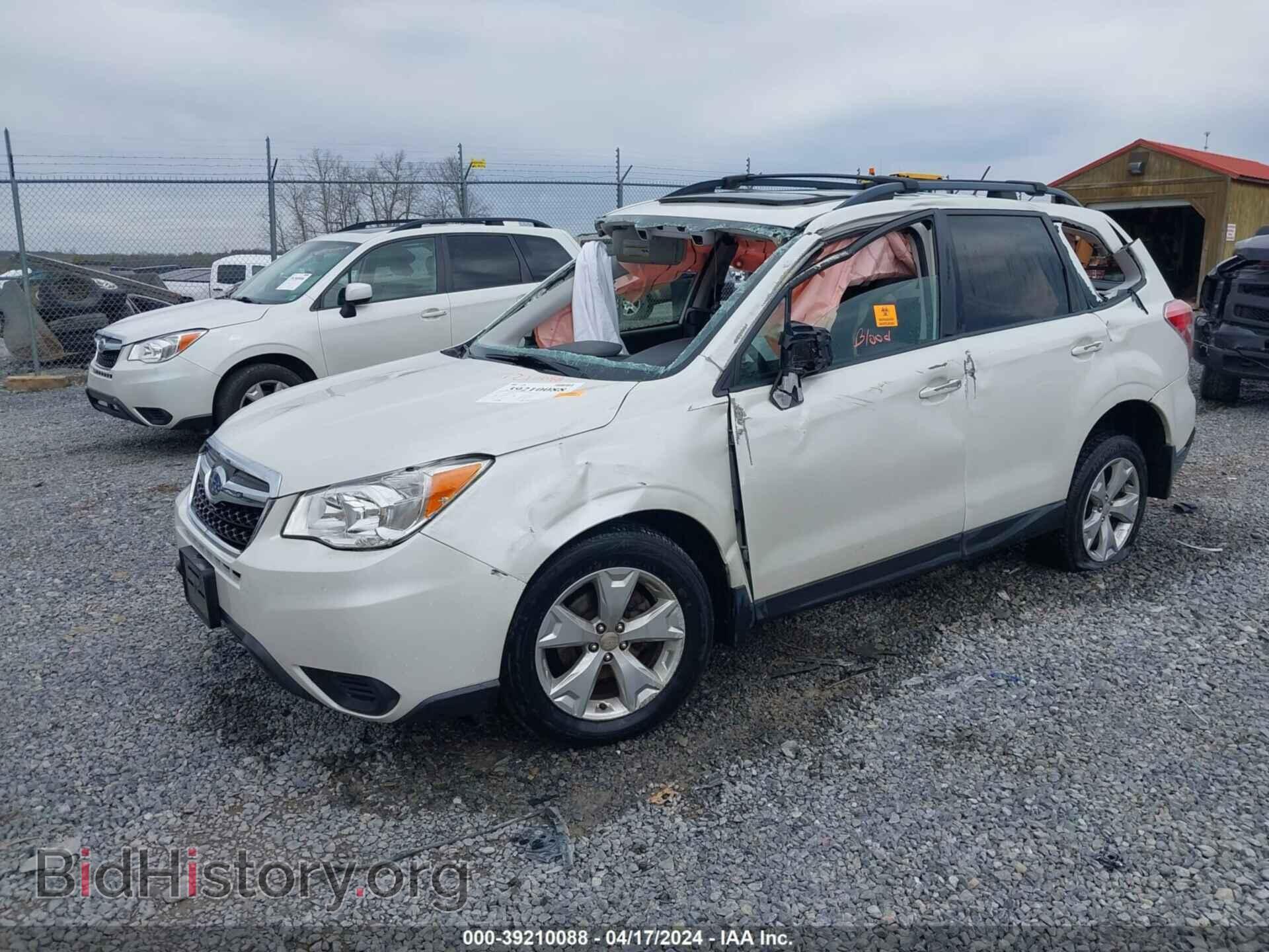 2015 SUBARU FORESTER - VIN: JF2SJAFC2FH807130 - Фото 2