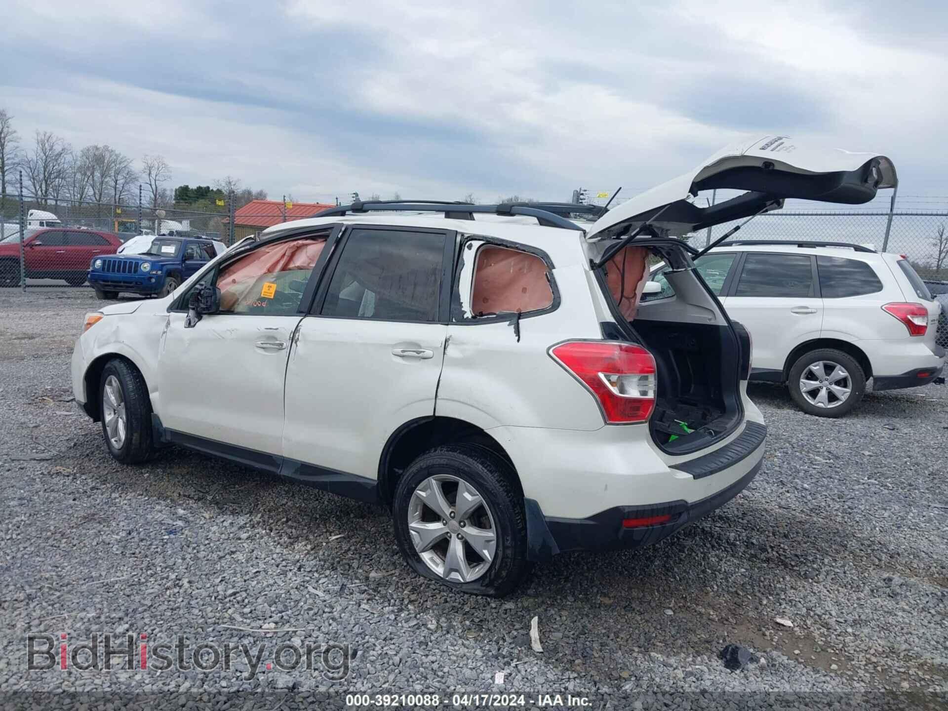 2015 SUBARU FORESTER - VIN: JF2SJAFC2FH807130 - Фото 3