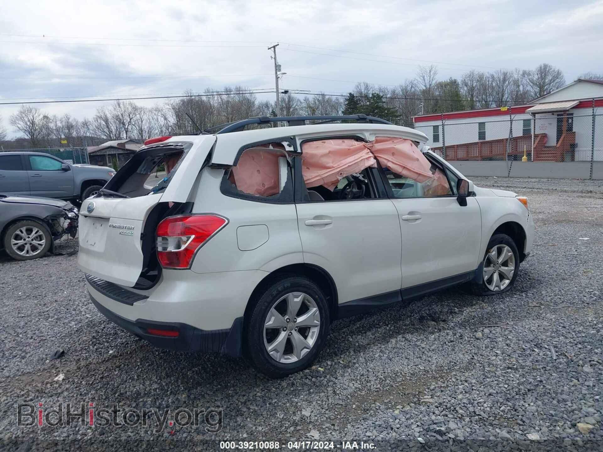 2015 SUBARU FORESTER - VIN: JF2SJAFC2FH807130 - Фото 4
