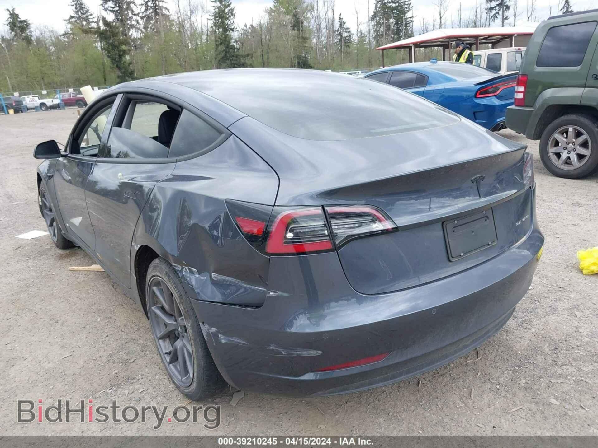 2022 TESLA MODEL 3 - VIN: 5YJ3E1EB9NF197743 - Фото 3