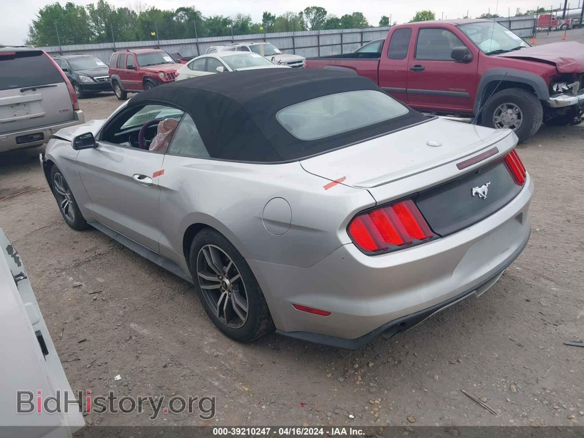 2017 FORD MUSTANG - VIN: 1FATP8UH6H5204622 - Фото 3
