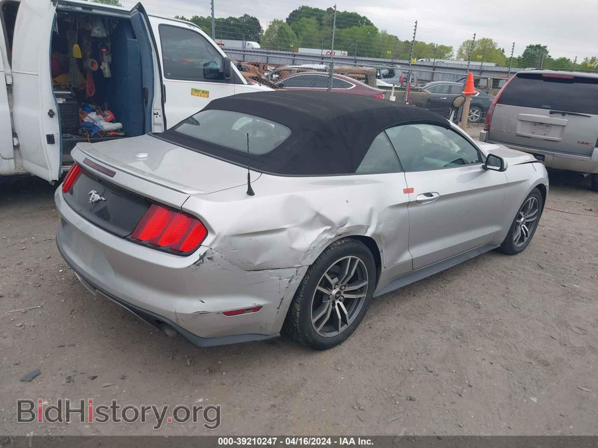 2017 FORD MUSTANG - VIN: 1FATP8UH6H5204622 - Фото 4