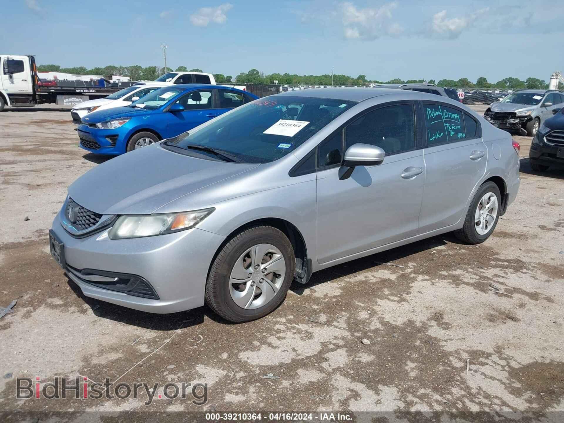 2014 HONDA CIVIC - VIN: 19XFB2F54EE014159 - Photo 2