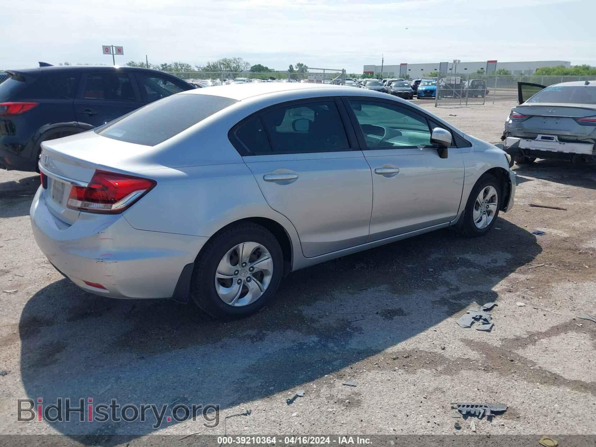 2014 HONDA CIVIC - VIN: 19XFB2F54EE014159 - Photo 4