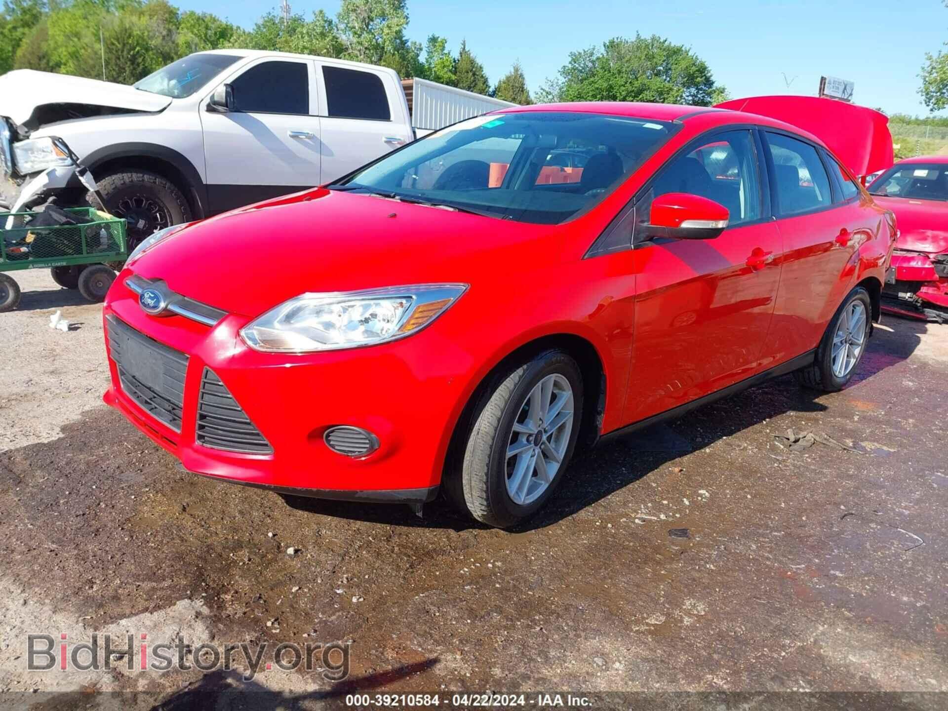 2014 FORD FOCUS - VIN: 1FADP3F28EL195610 - Фото 2