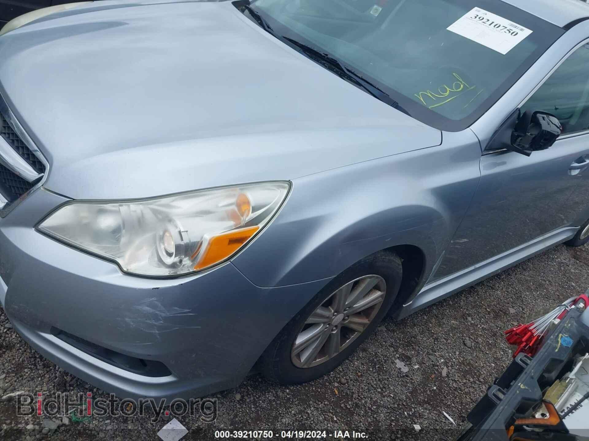2012 SUBARU LEGACY - VIN: 4S3BMAA64C1029795 - Фото 6