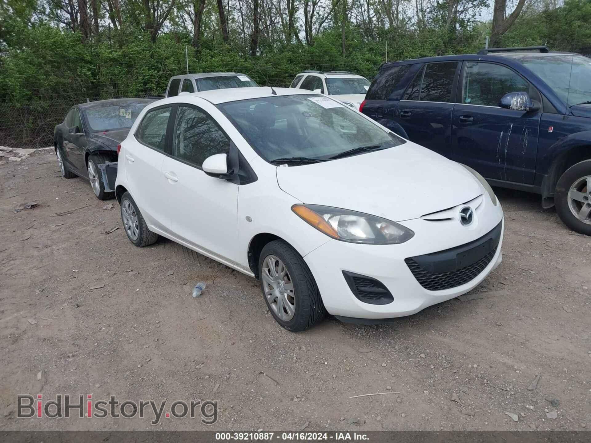 Photo JM1DE1KY1C0144222 - MAZDA MAZDA2 2012