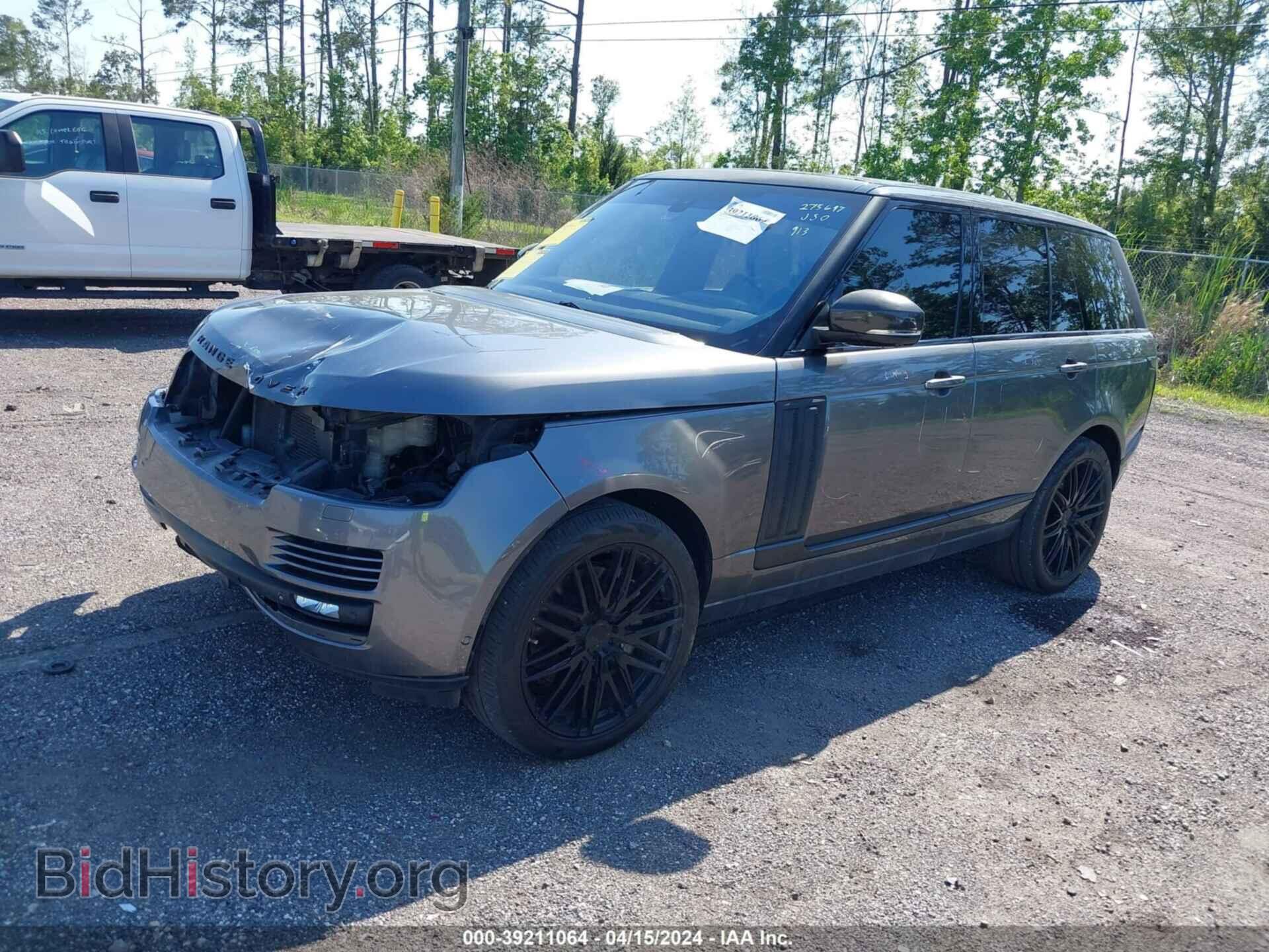 2015 LAND ROVER RANGE ROVER - VIN: SALGS2TF4FA242449 - Фото 2