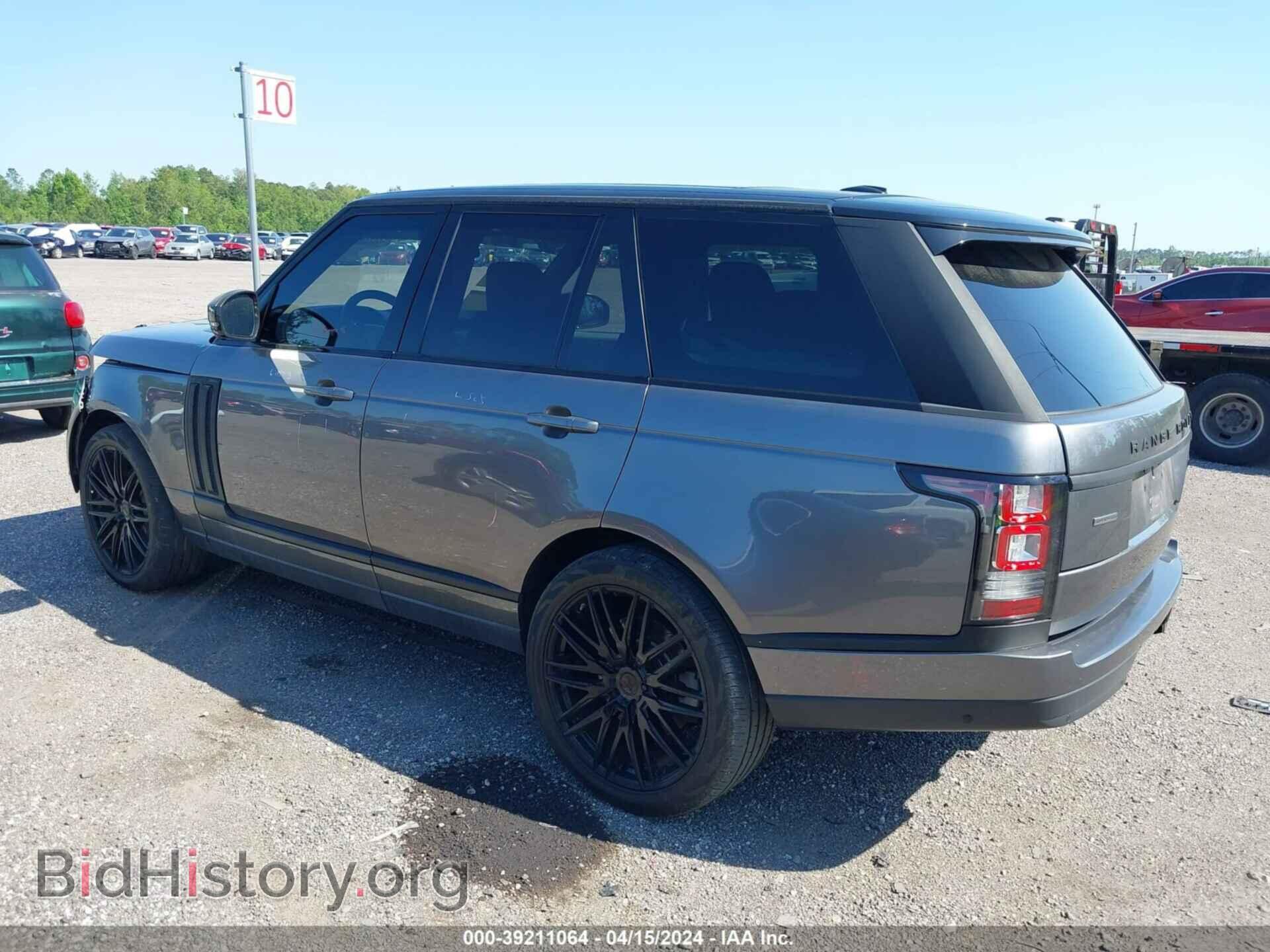 2015 LAND ROVER RANGE ROVER - VIN: SALGS2TF4FA242449 - Фото 3
