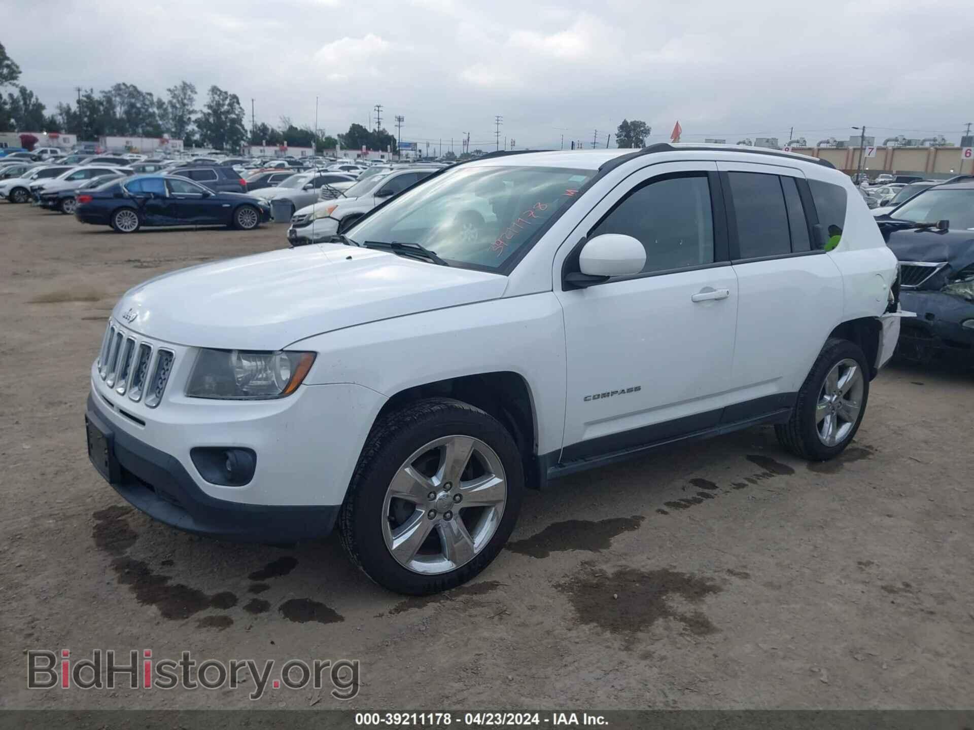 2014 JEEP COMPASS - VIN: 1C4NJCEB2ED690445 - Фото 2