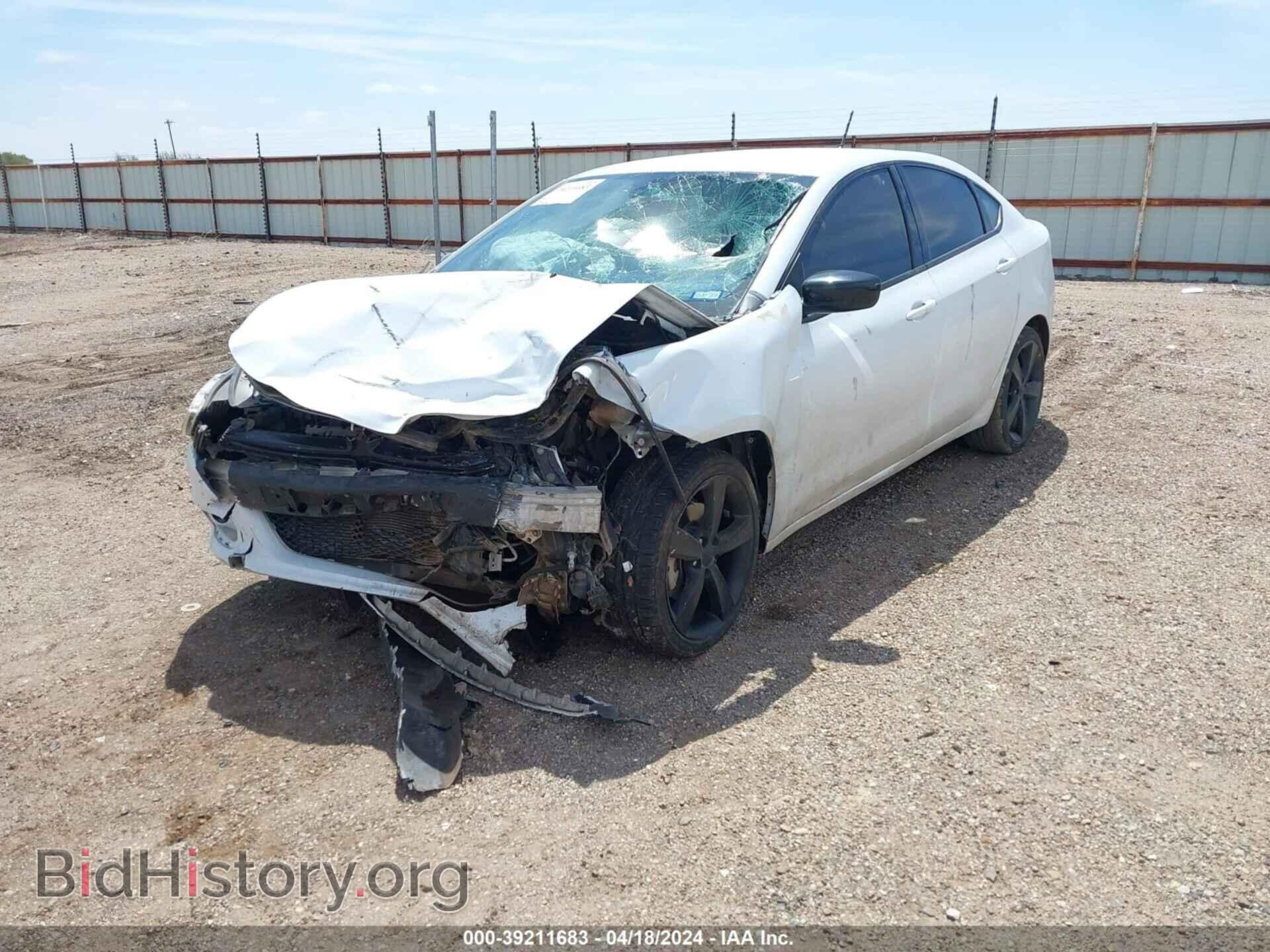 2015 DODGE DART - VIN: 1C3CDFBB1FD102223 - Photo 2