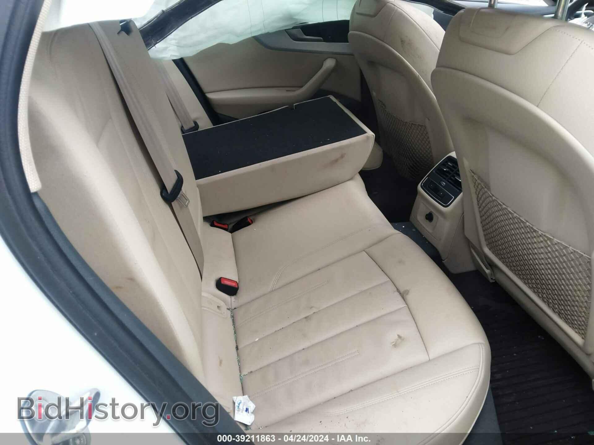 2018 AUDI A4 - VIN: WAUDNAF45JA203879 - Photo 8
