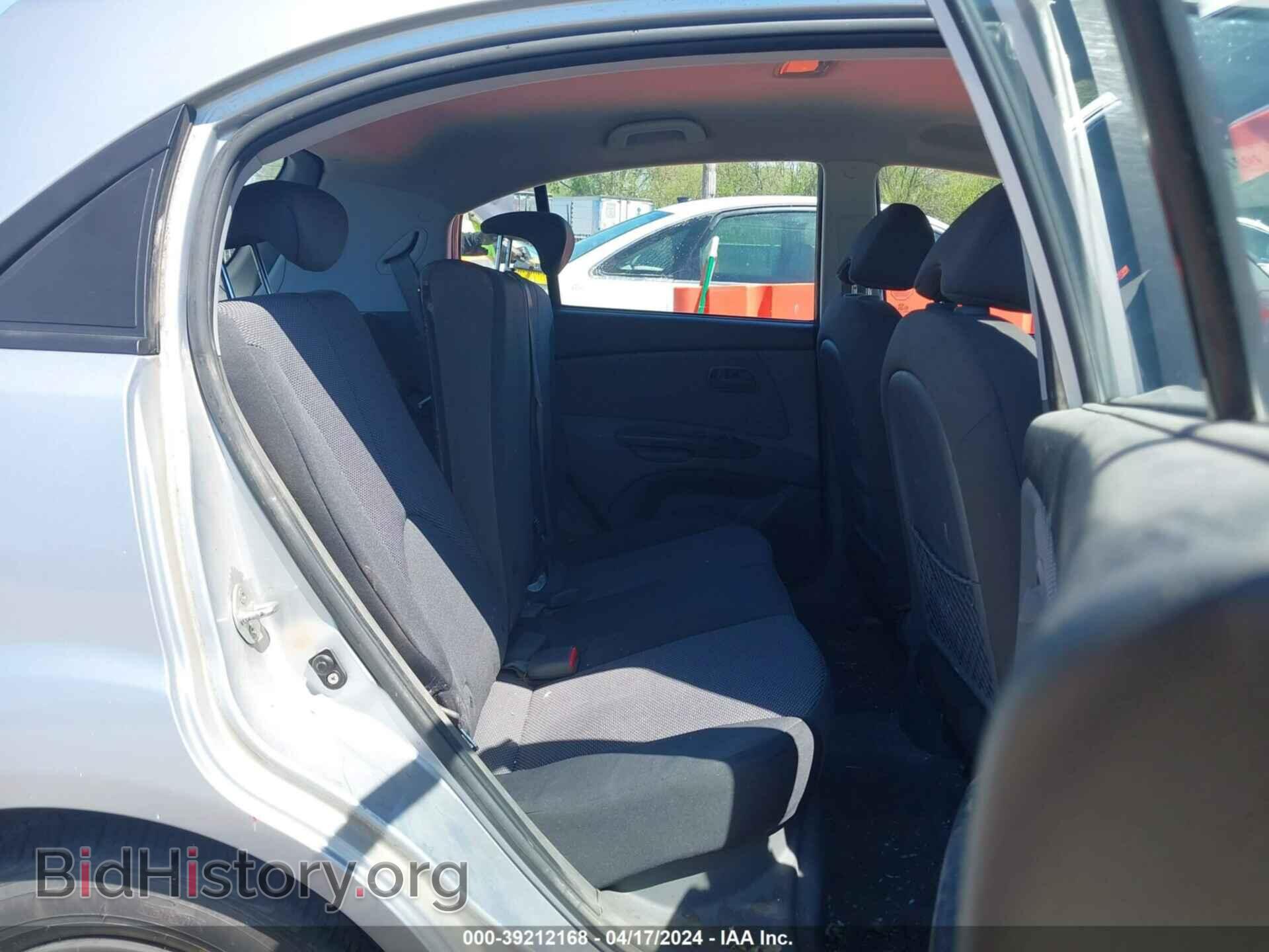2011 KIA RIO5 - VIN: KNADH5A32B6762601 - Фото 8