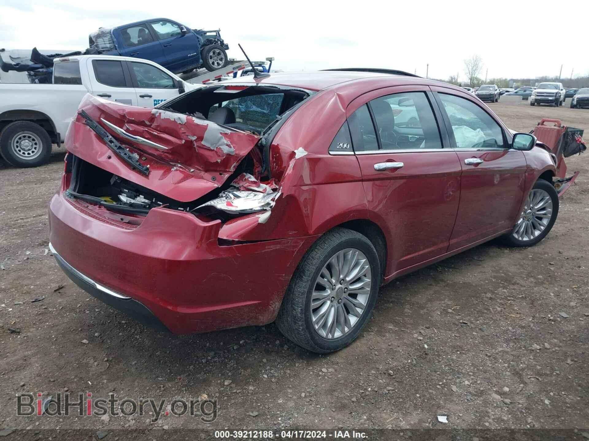 2011 CHRYSLER 200 - VIN: 1C3BC2FB7BN601386 - Фото 4