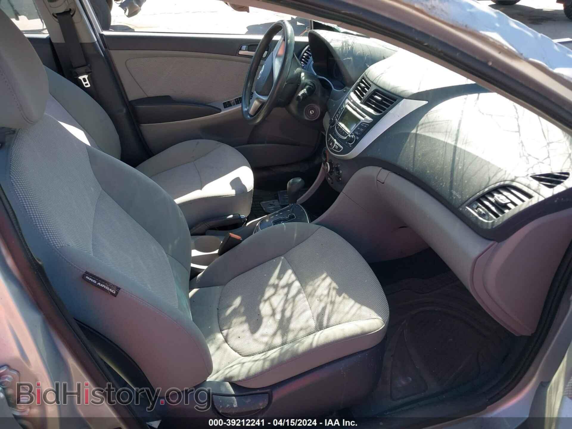2013 HYUNDAI ACCENT - VIN: KMHCT4AE8DU537893 - Photo 5