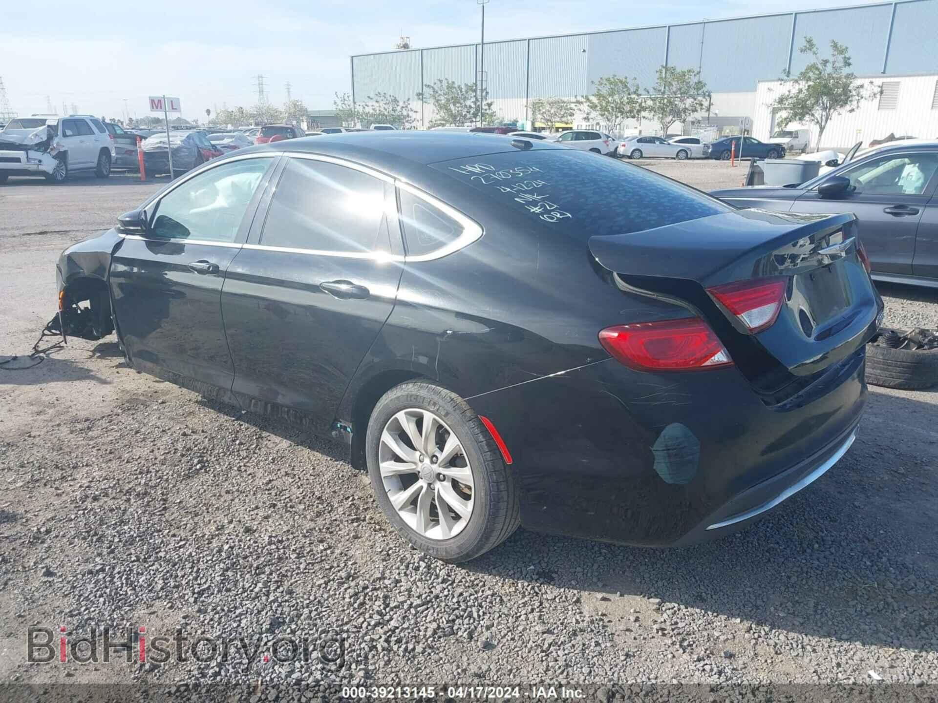 2015 CHRYSLER 200 - VIN: 1C3CCCCB3FN549534 - Фото 3
