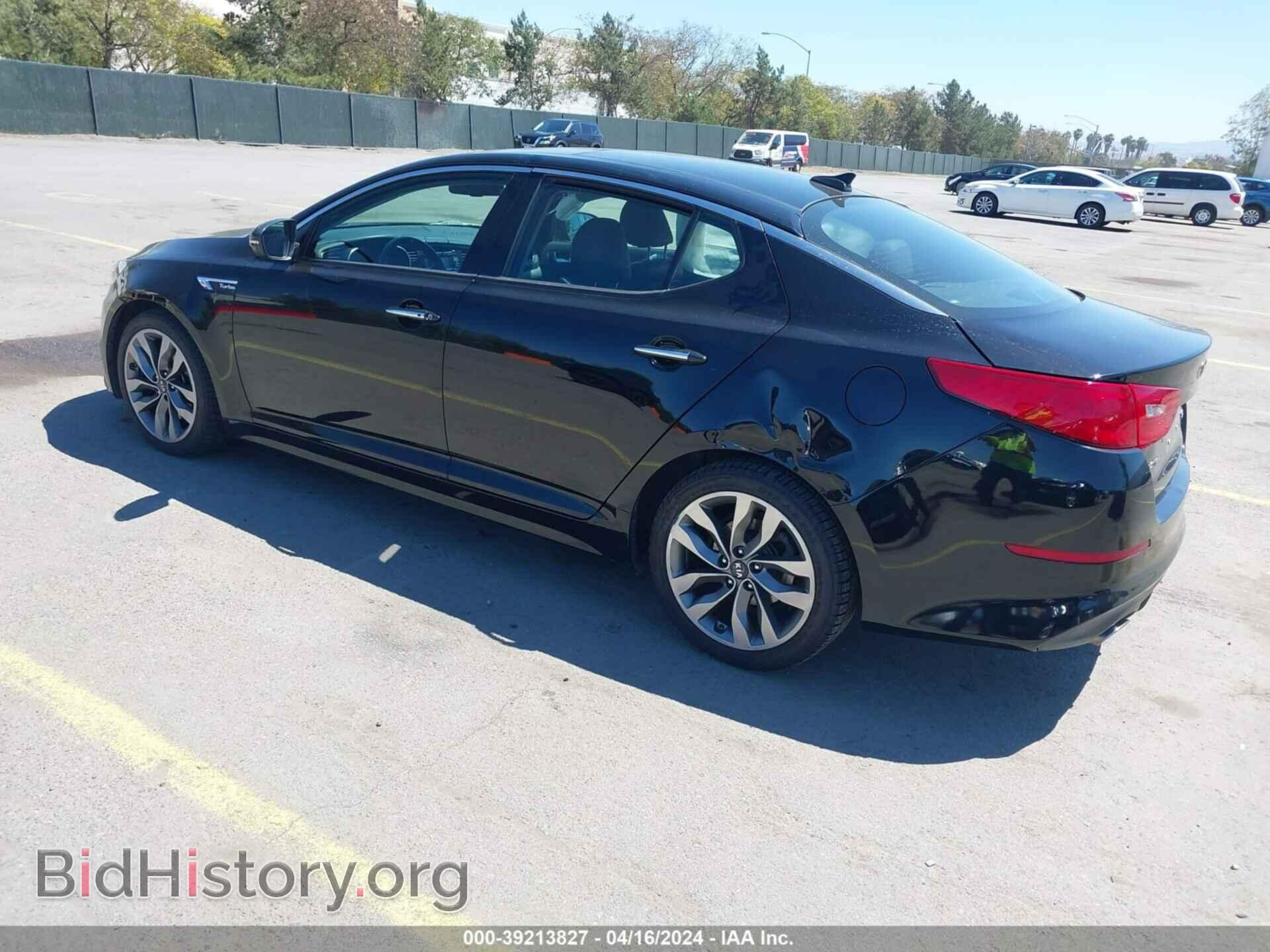2015 KIA OPTIMA - VIN: 5XXGR4A61FG357841 - Фото 3