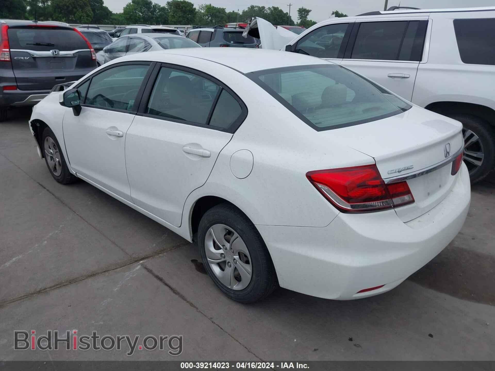 2013 HONDA CIVIC - VIN: 19XFB2F59DE044689 - Фото 3