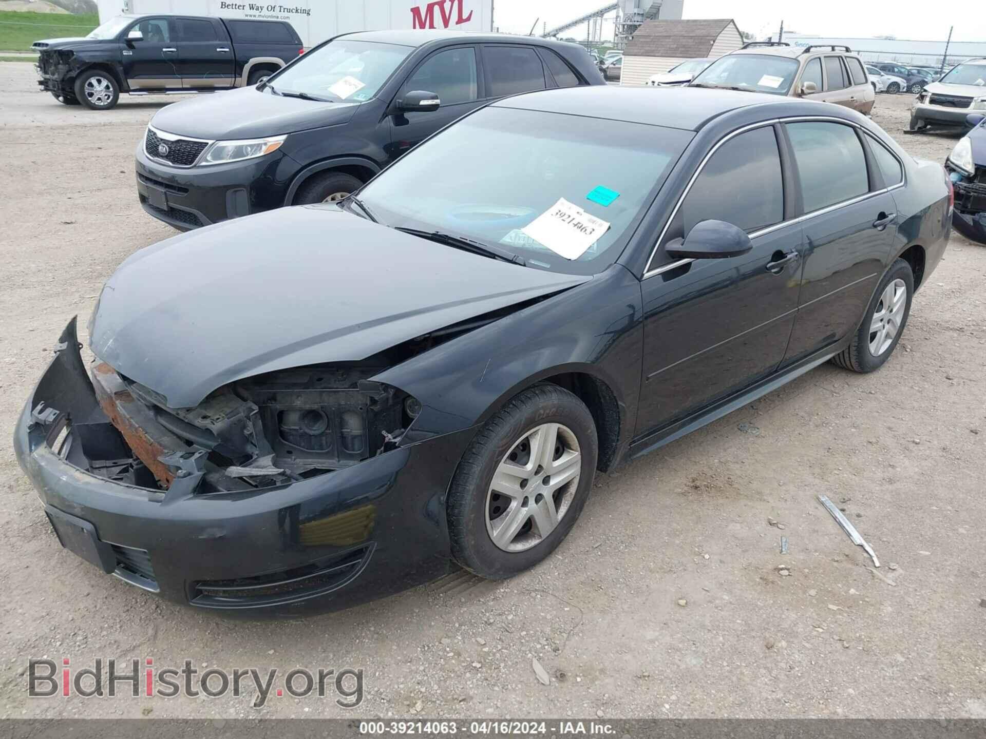 2011 CHEVROLET IMPALA - VIN: 2G1WF5EK0B1251598 - Фото 2
