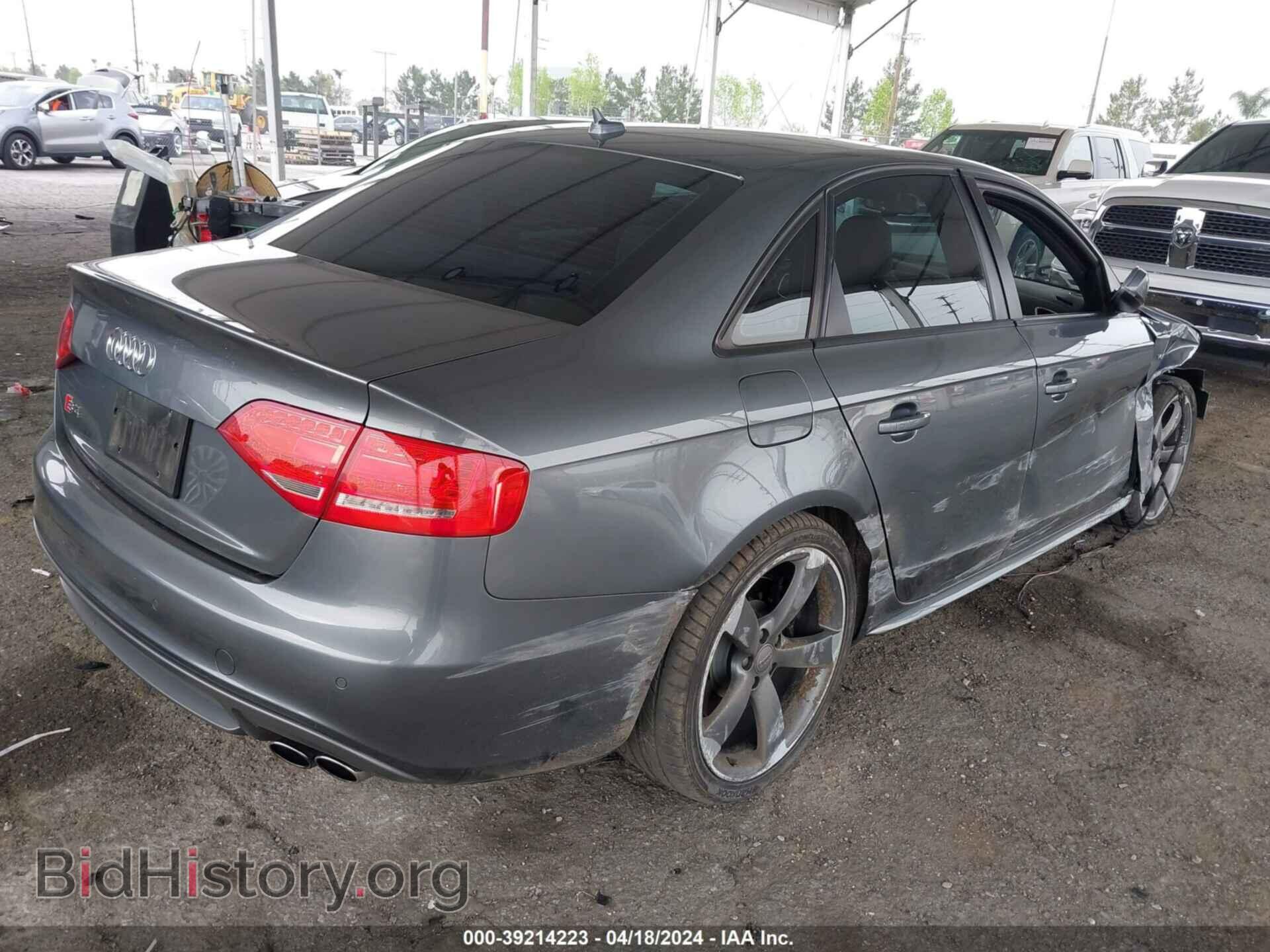 2012 AUDI S4 - VIN: WAUKGAFL2CA080604 - Photo 4