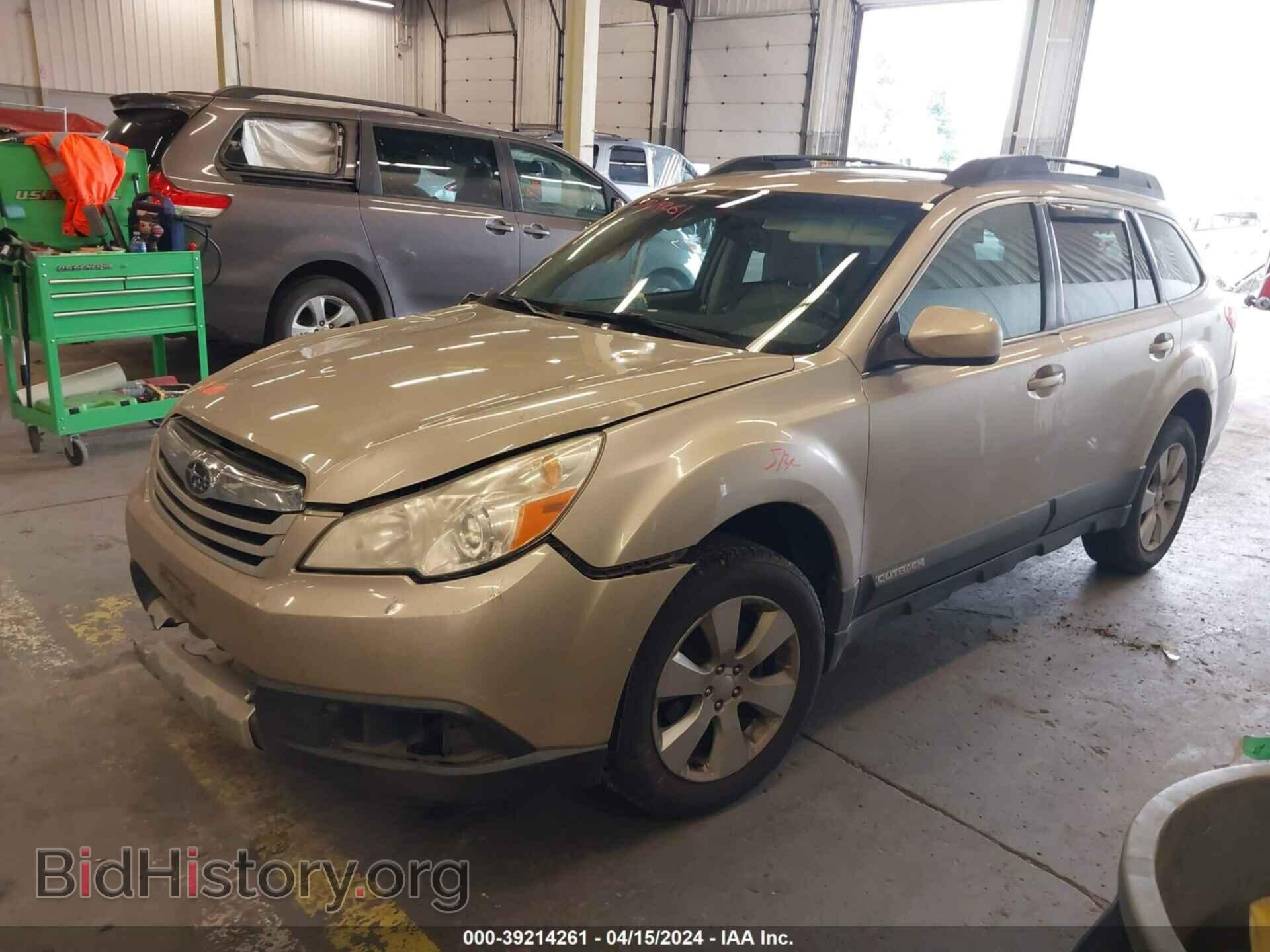 2010 SUBARU OUTBACK - VIN: 4S4BRBLC7A3370082 - Фото 2