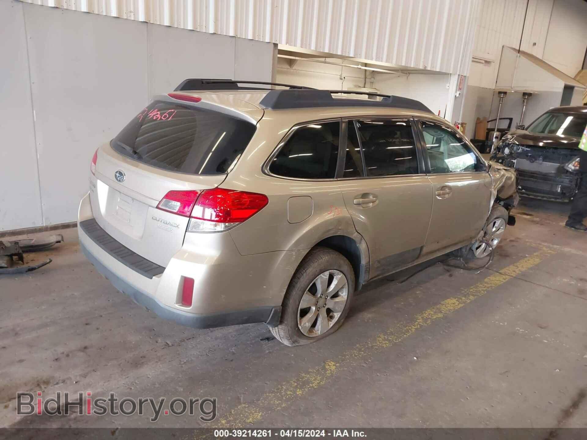 2010 SUBARU OUTBACK - VIN: 4S4BRBLC7A3370082 - Фото 4