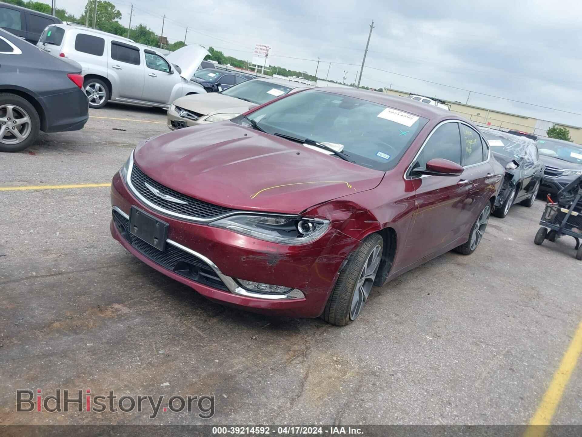 2015 CHRYSLER 200 - VIN: 1C3CCCCG8FN514063 - Фото 2