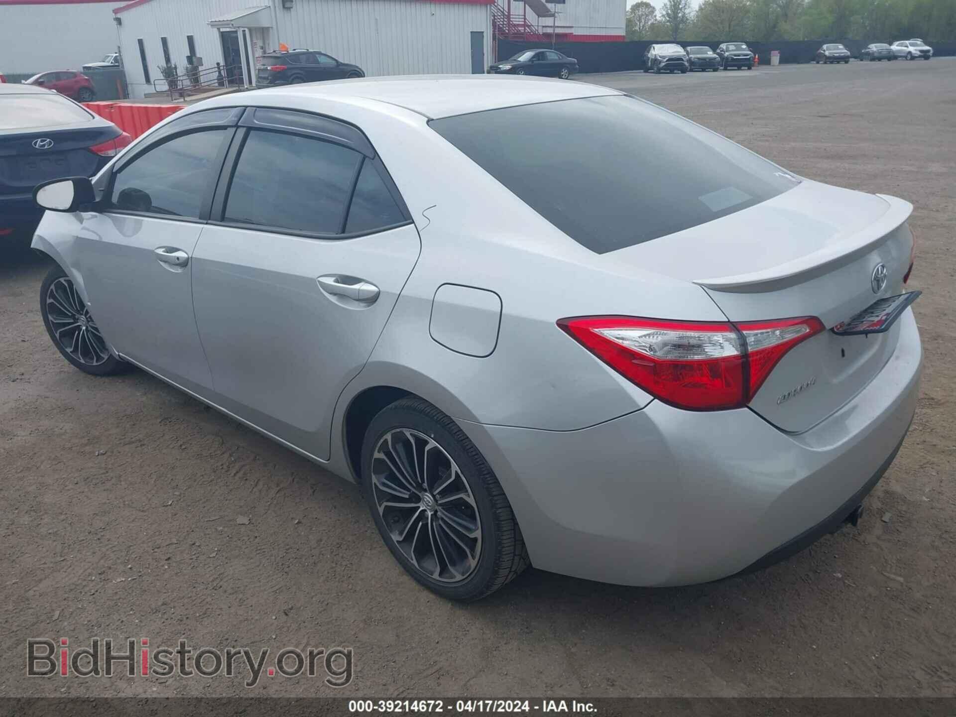 2015 TOYOTA COROLLA - VIN: 2T1BURHE2FC344882 - Фото 3